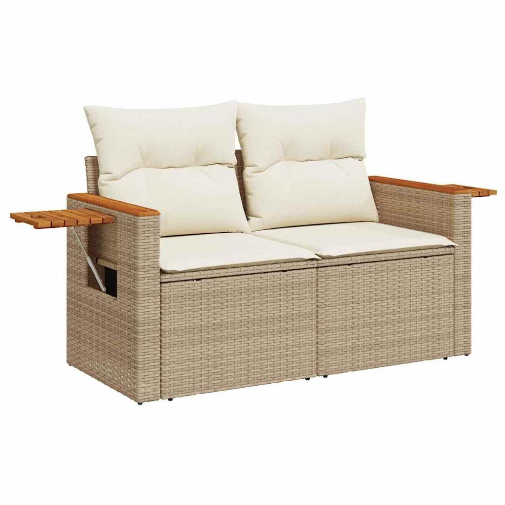 vidaXL Gartenlounge-Set 4-tlg. Garten-Sofagarnitur mit Kissen günstig online kaufen