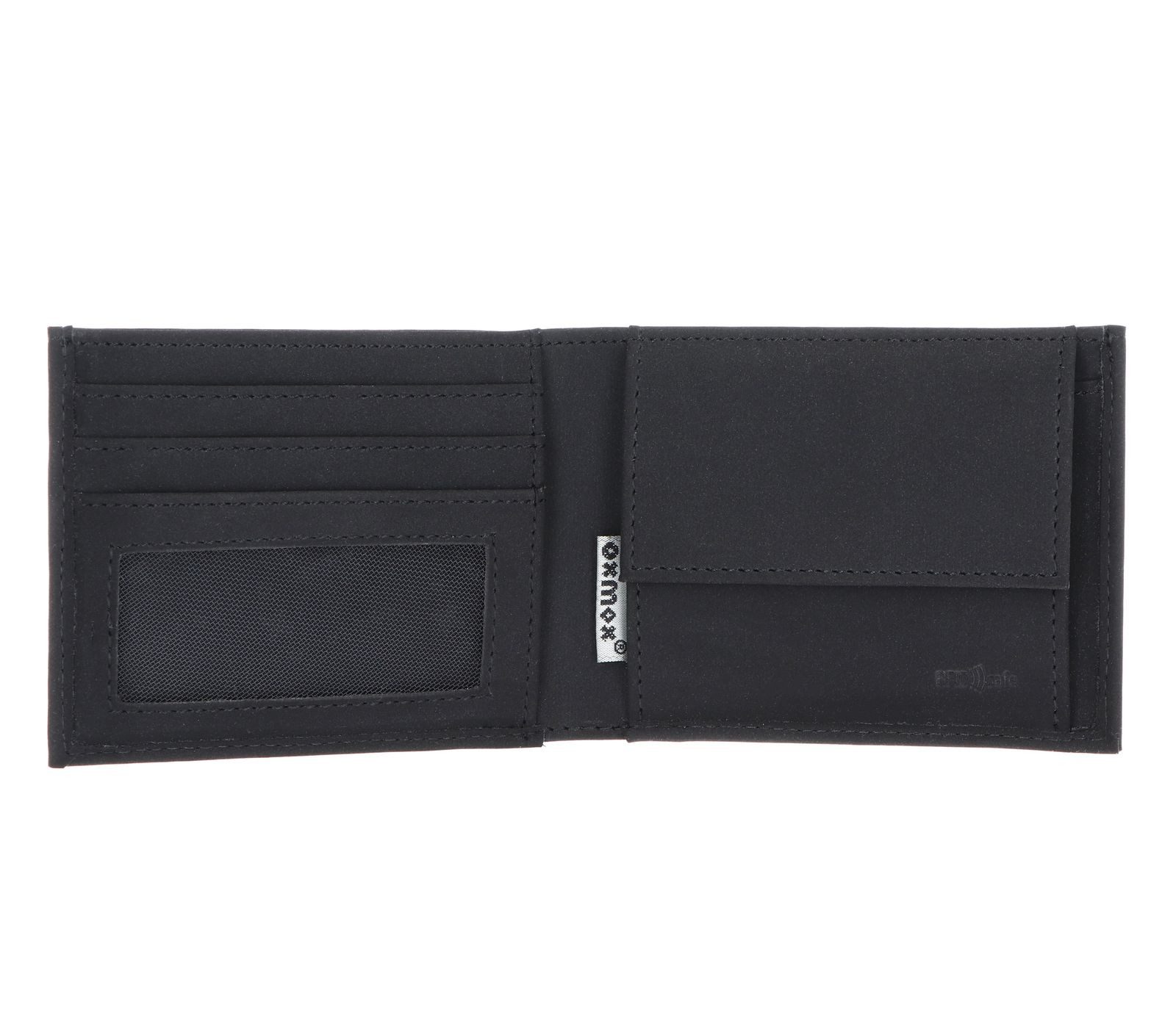 OXMOX Geldbörse Pocketbörse, mit RFID-Blocker Schutz