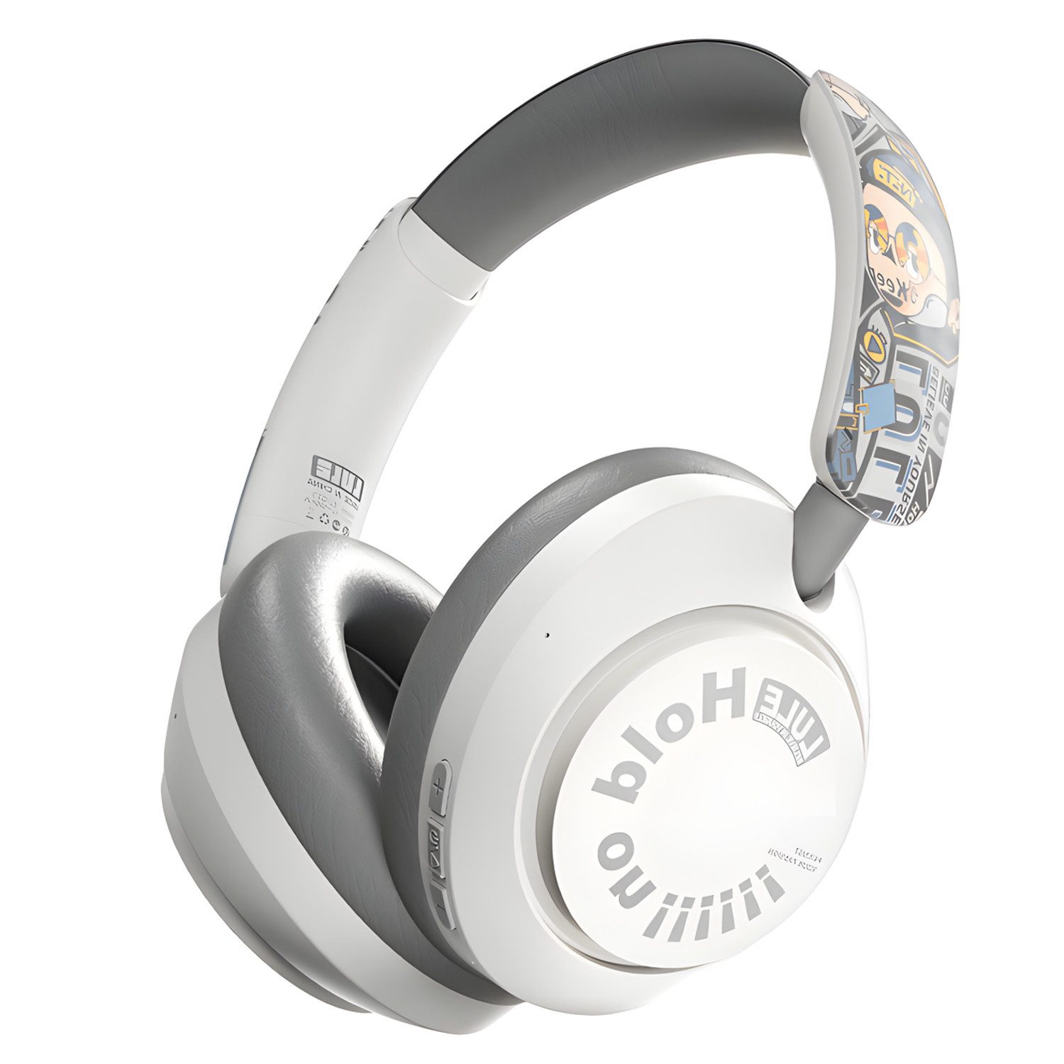Forrlite Noise Cancelling Kopfhörer, Bluetooth-Kopfhörer,Gaming-Headse Over-Ear-Kopfhörer (Active Noise Cancelling (ANC), Bluetooth 5.4, Doppelgeräte-Verbindung,HiFi-Stereo-Klangqualität)