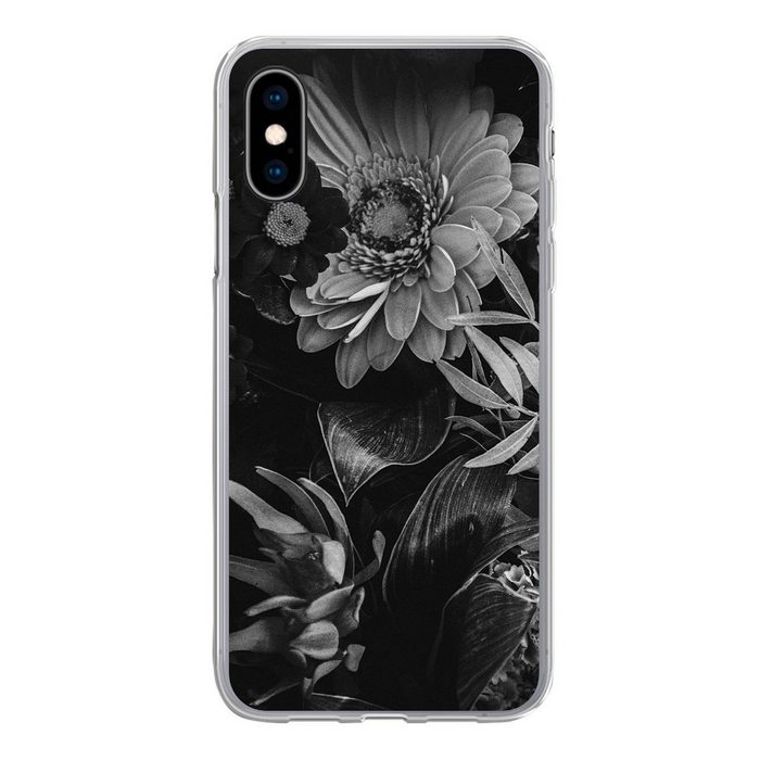 MuchoWow Handyhülle Blumenstrauß - Stilleben - Blumen - Pflanzen - Rot Handyhülle Apple iPhone X/10 Smartphone-Bumper Print Handy