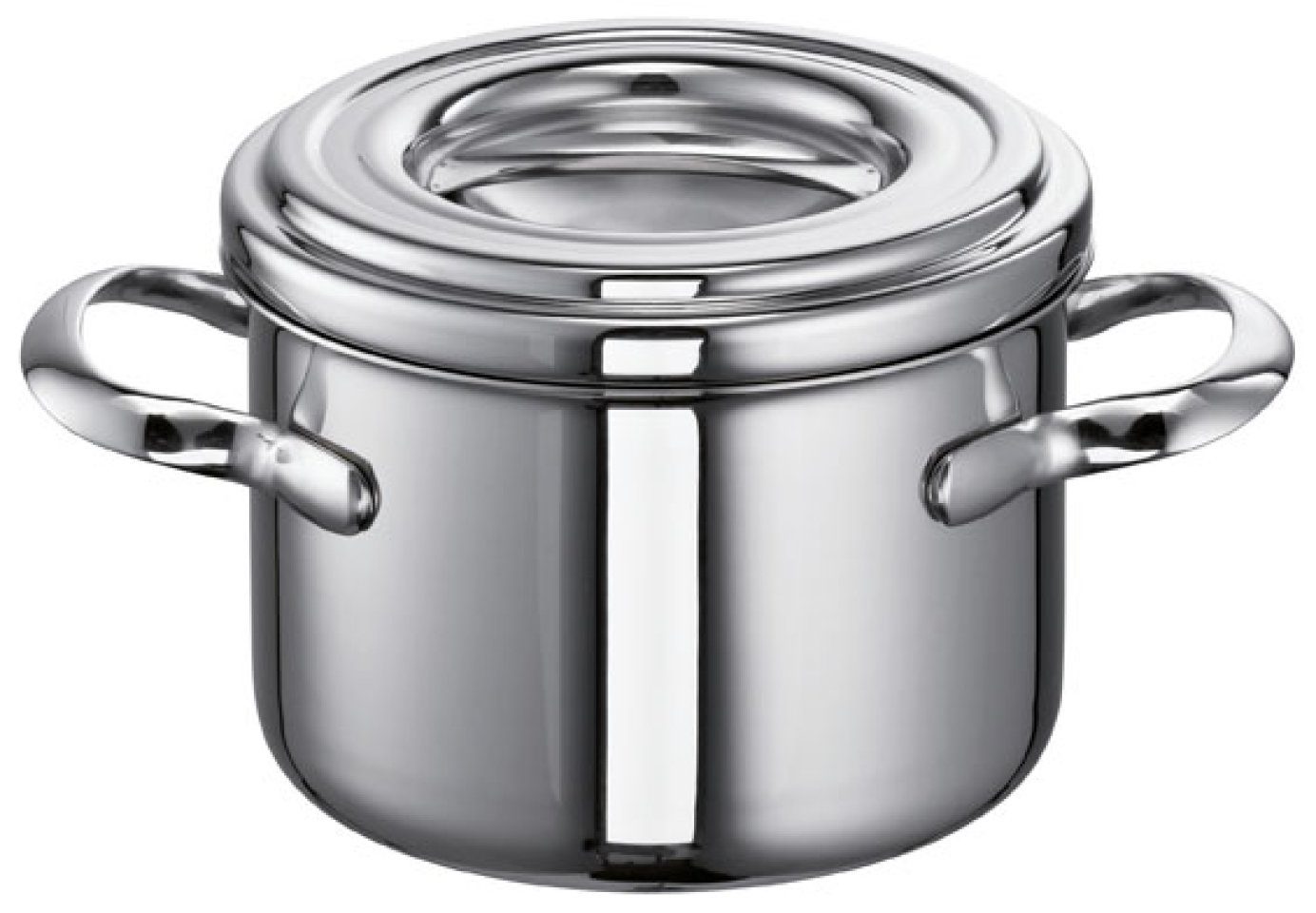 SCHULTE-UFER Fleischtopf Romana i, Edelstahl (Set, 2-tlg., 1x Topf, 1 x Deckel), Ø 14 cm
