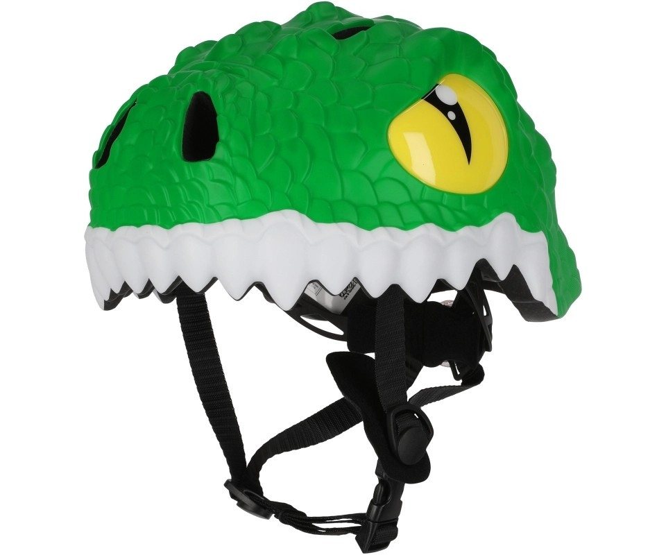 CrazySAFETY Kinderfahrradhelm Crocodile Bicycle Helmet