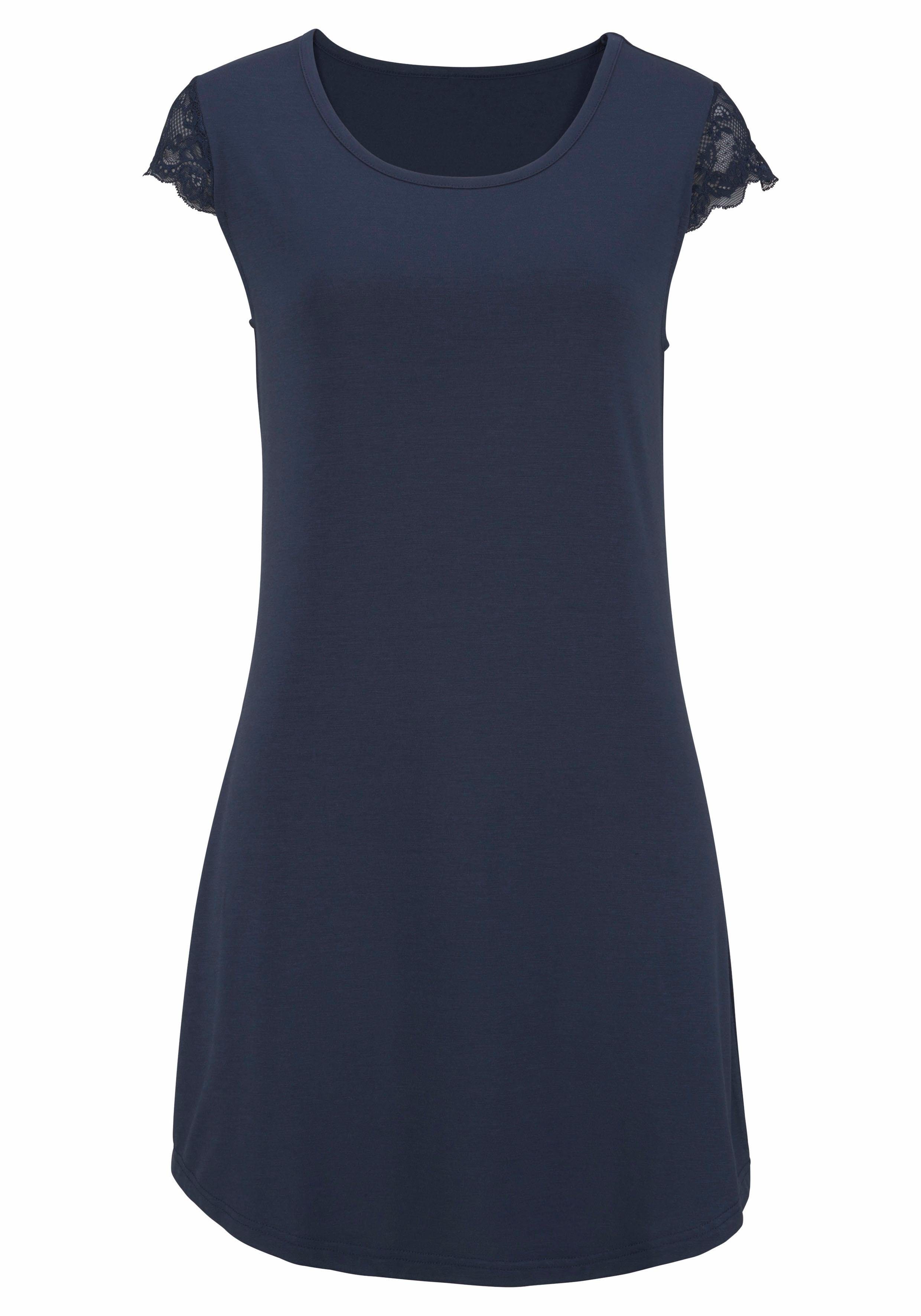 LASCANA Nachthemd mit Spitzenärmeln. € 29,99