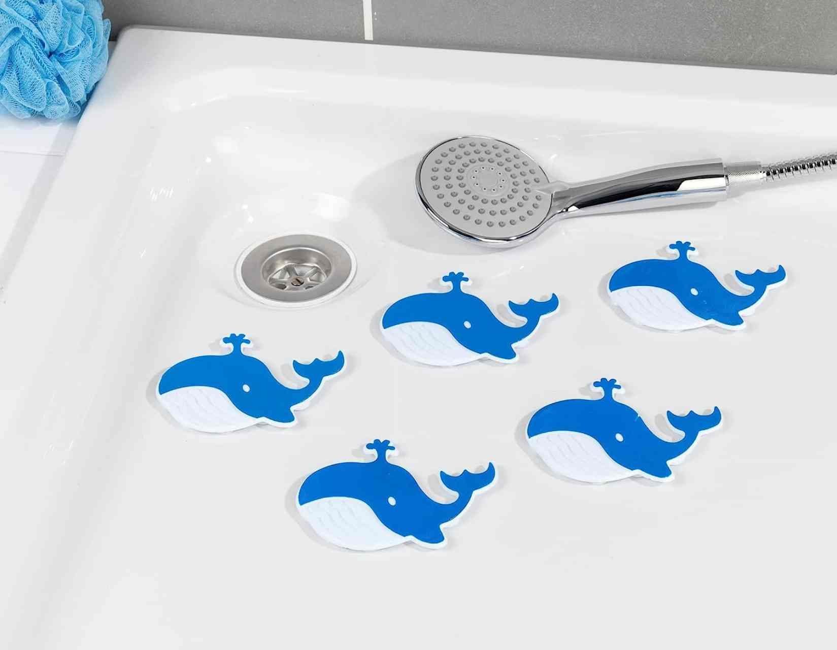 5er Set Anti-Rutsch-Sticker Badewanne Dusche