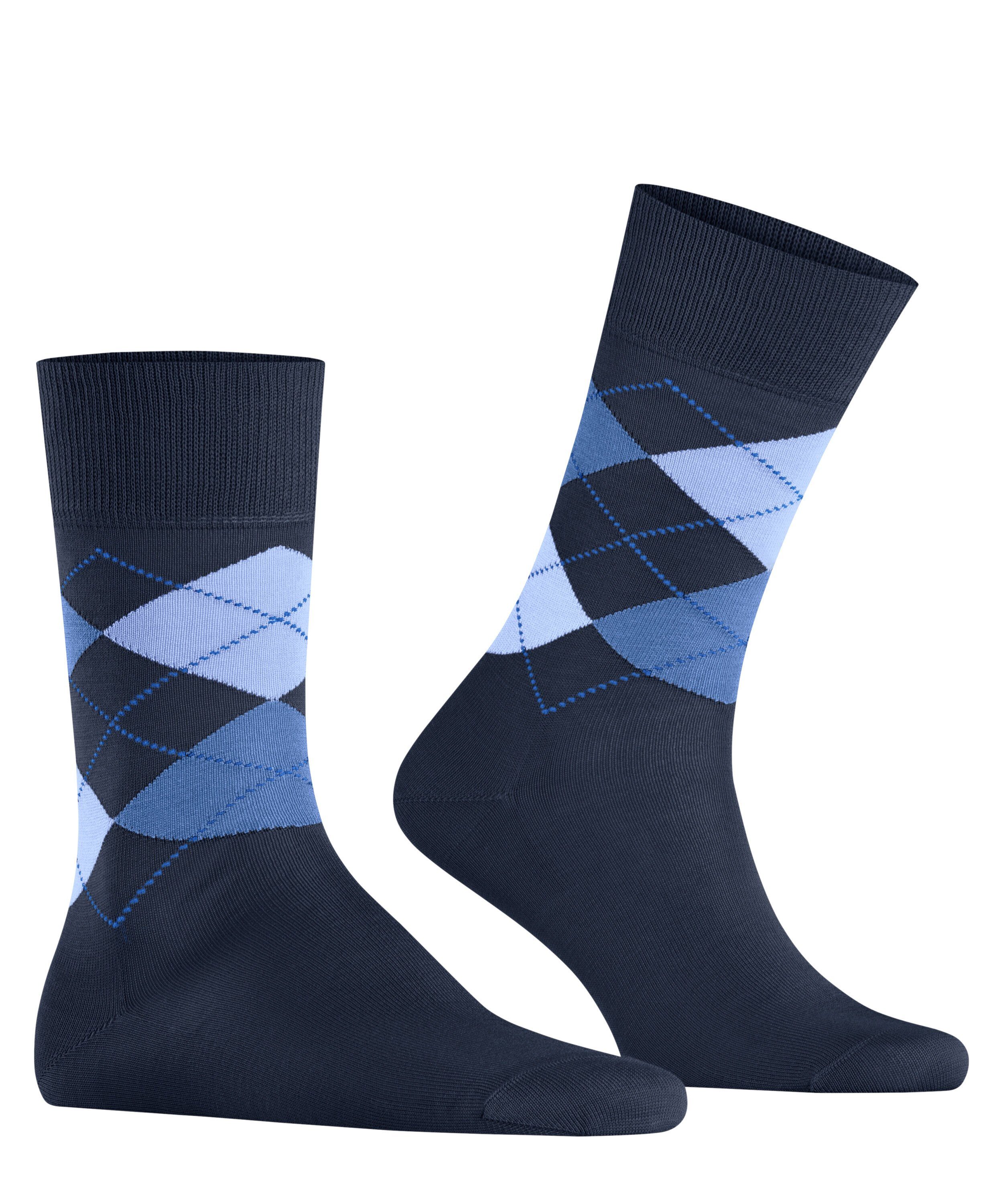 Burlington Socken Manchester Socken (1-Paar) mit elegant schimmernder Baumwolle