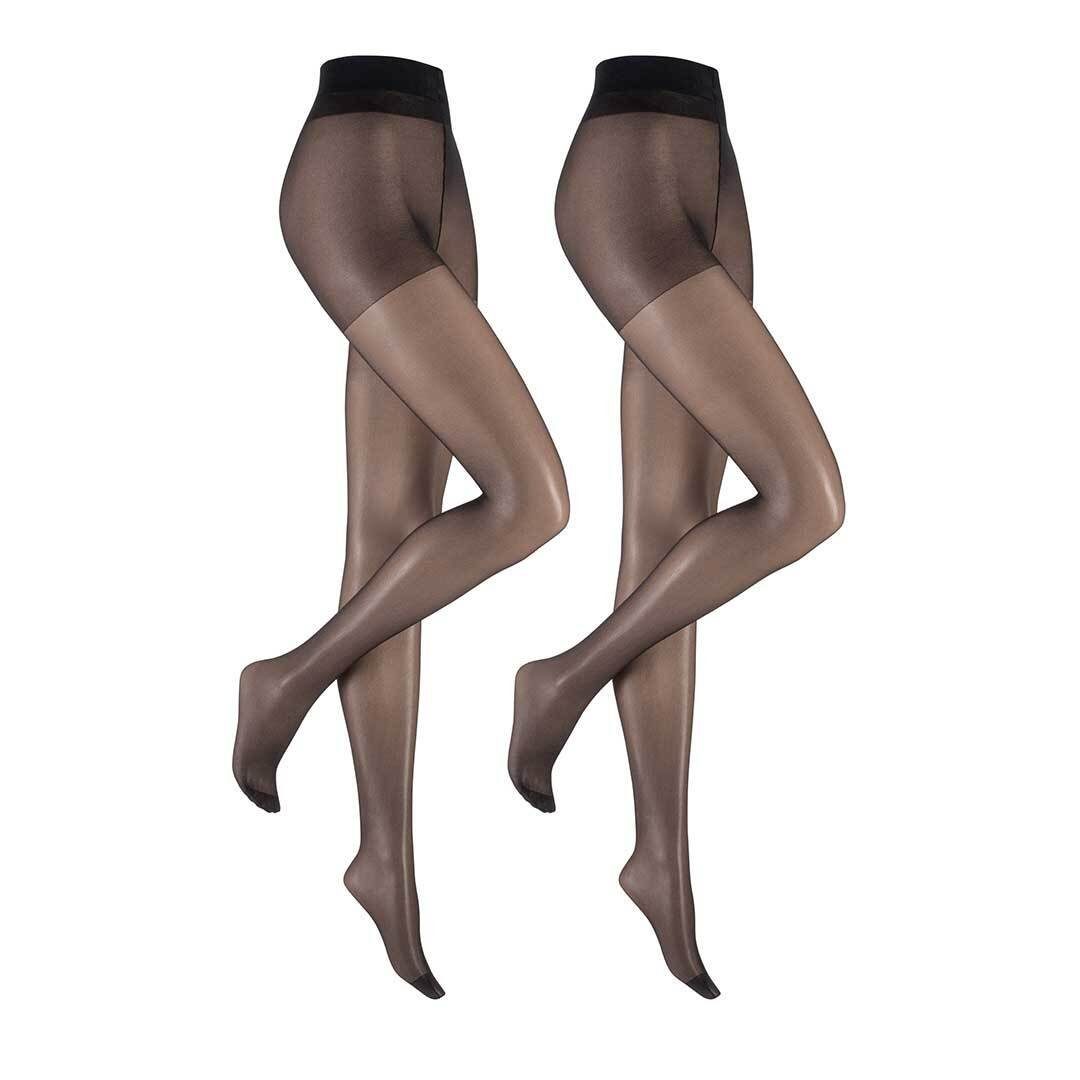 Hudson Strumpfhose Simply 20 To Go 2-Pack 20 DEN (2 St) Strumpfhosen im Doppelpack aus 100% Polyamid