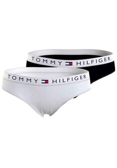 Tommy Hilfiger Underwear Bikinislip 2P BIKINI (Packung, 2er-Pack) mit Tommy Hilfiger Logo-Bund