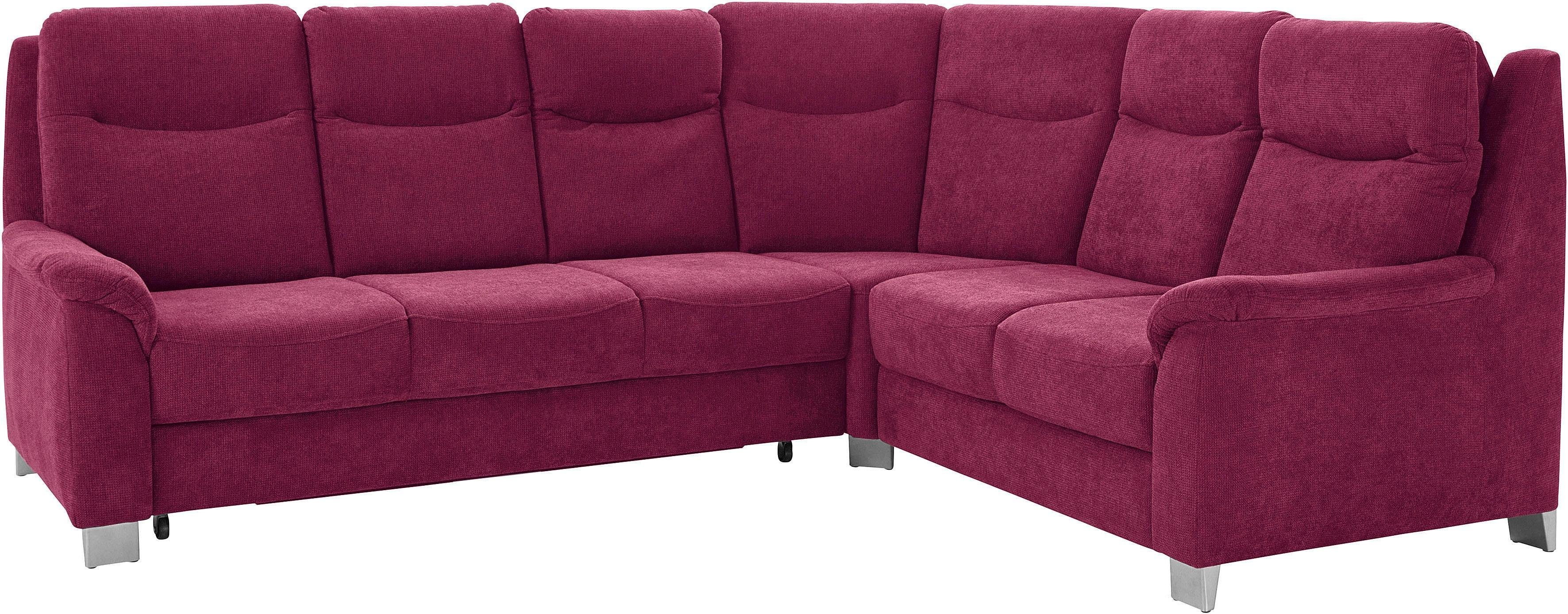 sit&more Ecksofa Boccaccio L-Form, mit Federkern günstig online kaufen