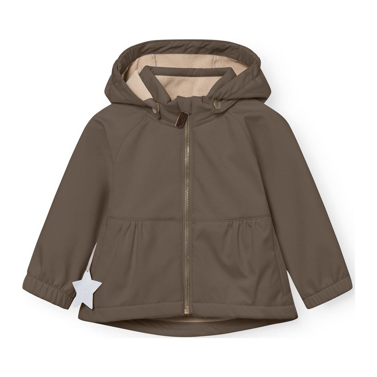 MINI A TURE Softshelljacke Matbriddi Softshell jacket. GRS Elegante Softshelljacke mit abnehmbarer Kapuze und reflektierenden