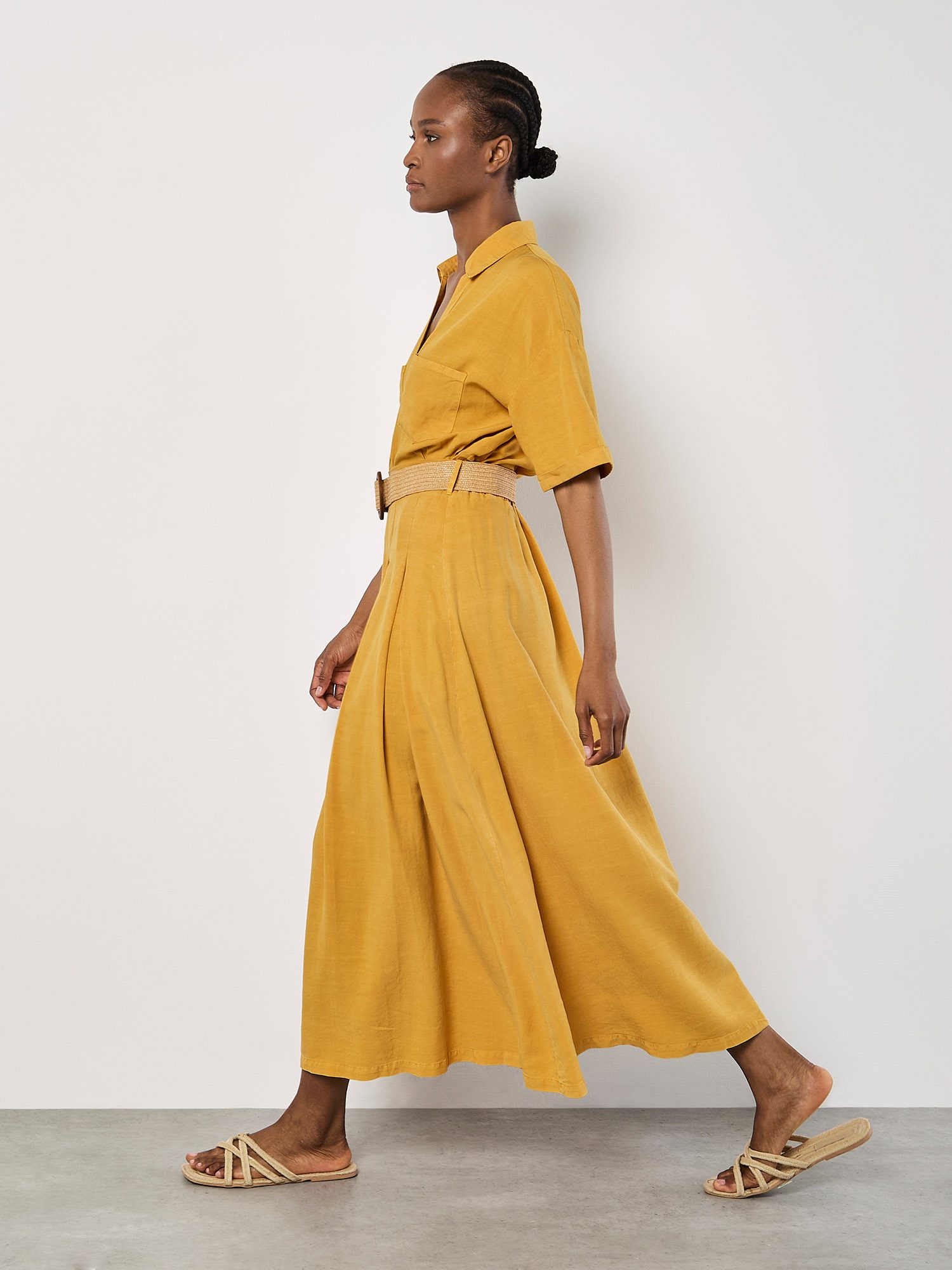 Apricot Maxirock Boho-Midirock (2-tlg) mit Gürtel günstig online kaufen