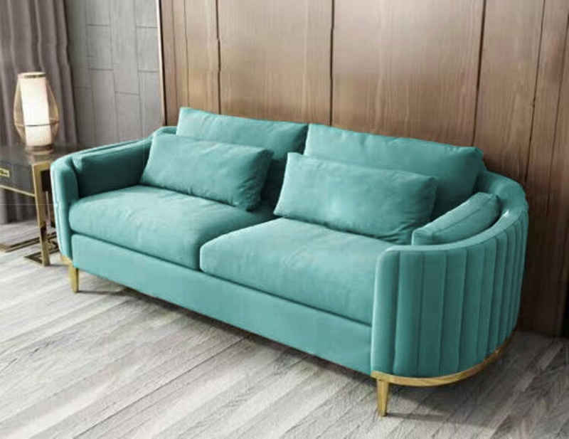 JVmoebel Sofa Italy Design Sofa Couch Wohnzimmer 3 Sitzer Couches Sofas Sofort, Made in Europe