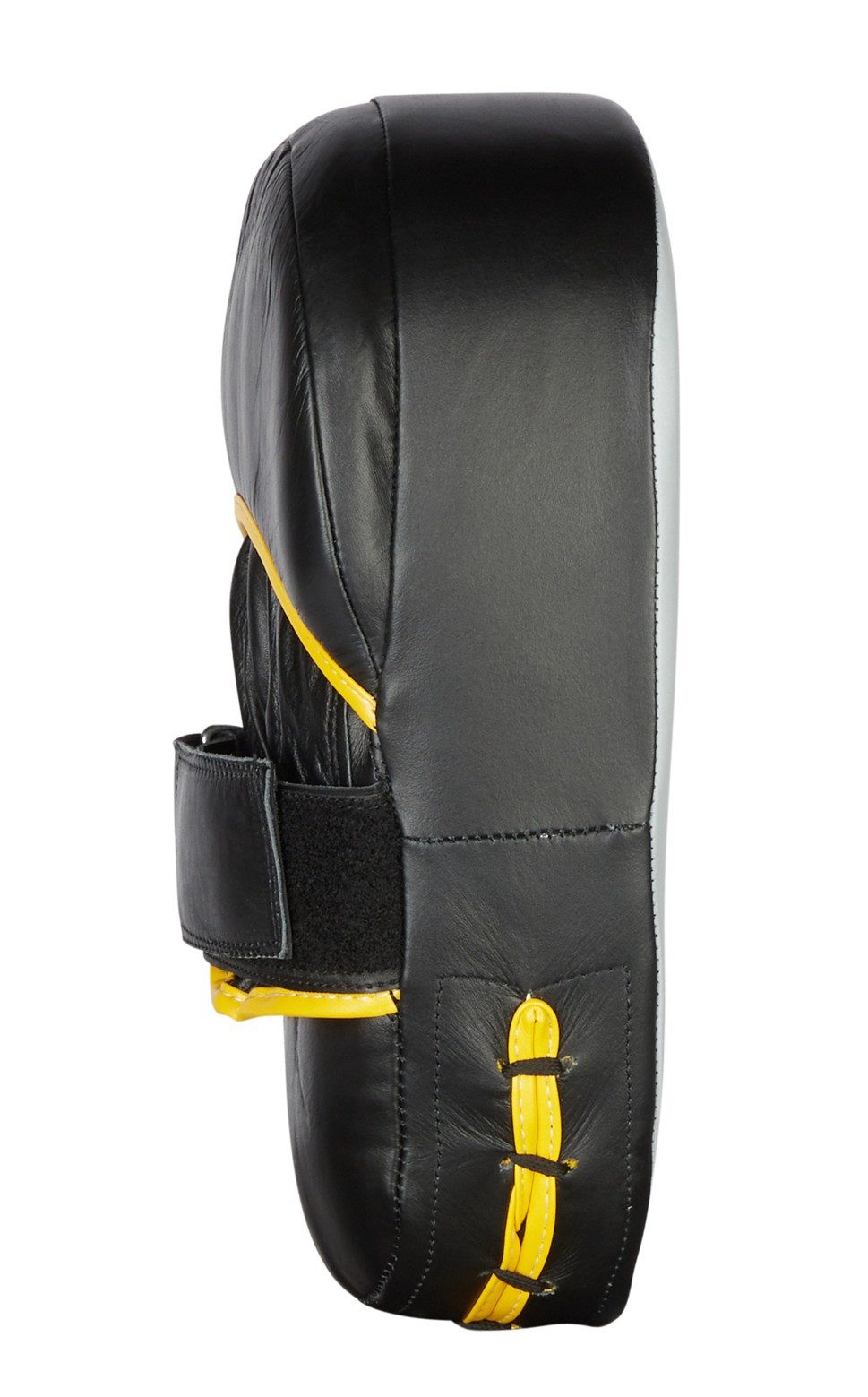 BAY-Sports Schlagpolster Jumbo Line Leder Handpratzen Schlagpolster Coaching Mitt groß Boxen, JUMBO-Format (34 x 22 x 7 cm) – extra große Trefferfläche