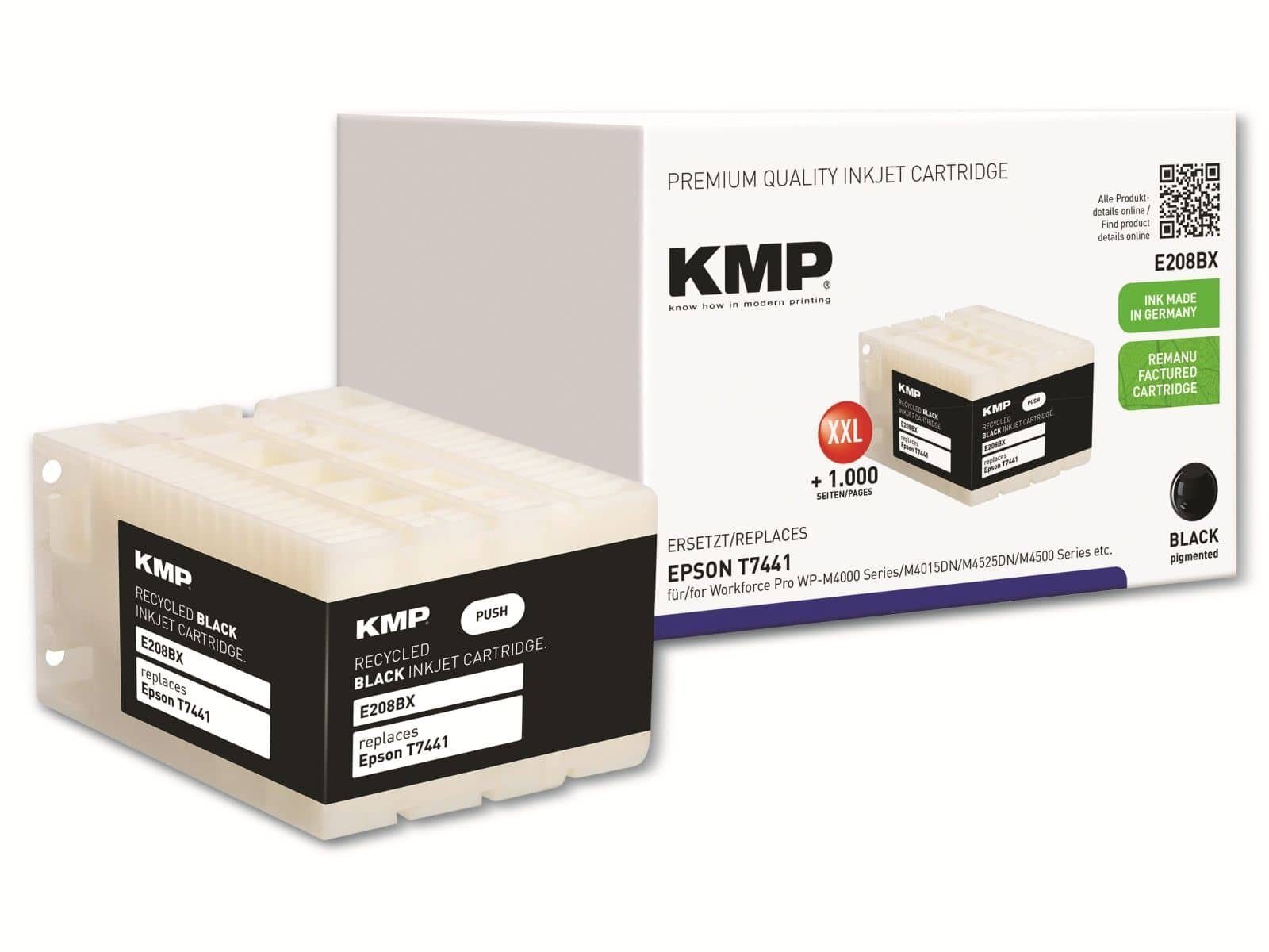 KMP KMP Tintenpatrone kompatibel für Epson T441 Tintenpatrone