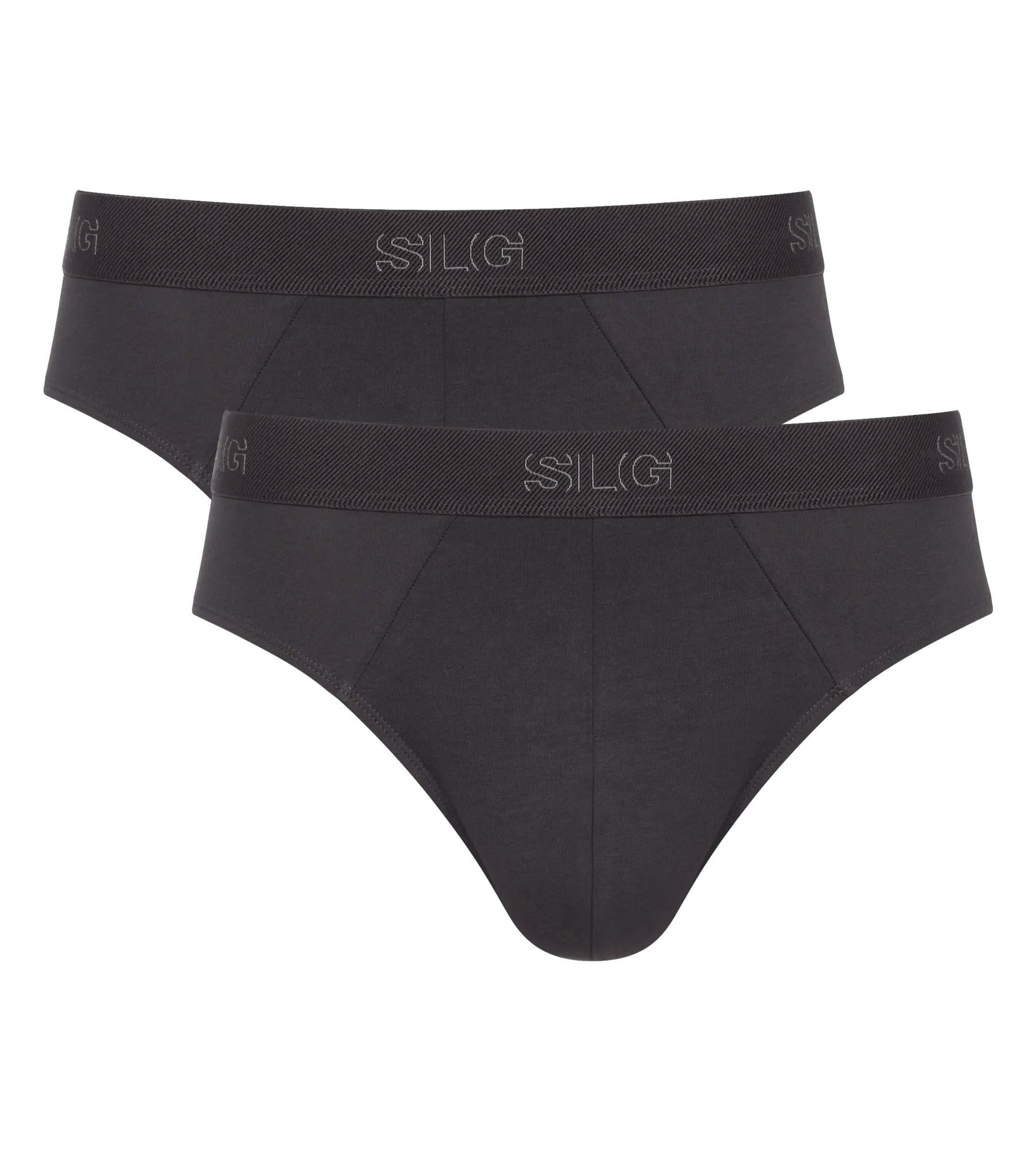 sloggi Slip SLG Base (2er Pack) ohne Eingriff, modern, Logobund, Cotton-Mix
