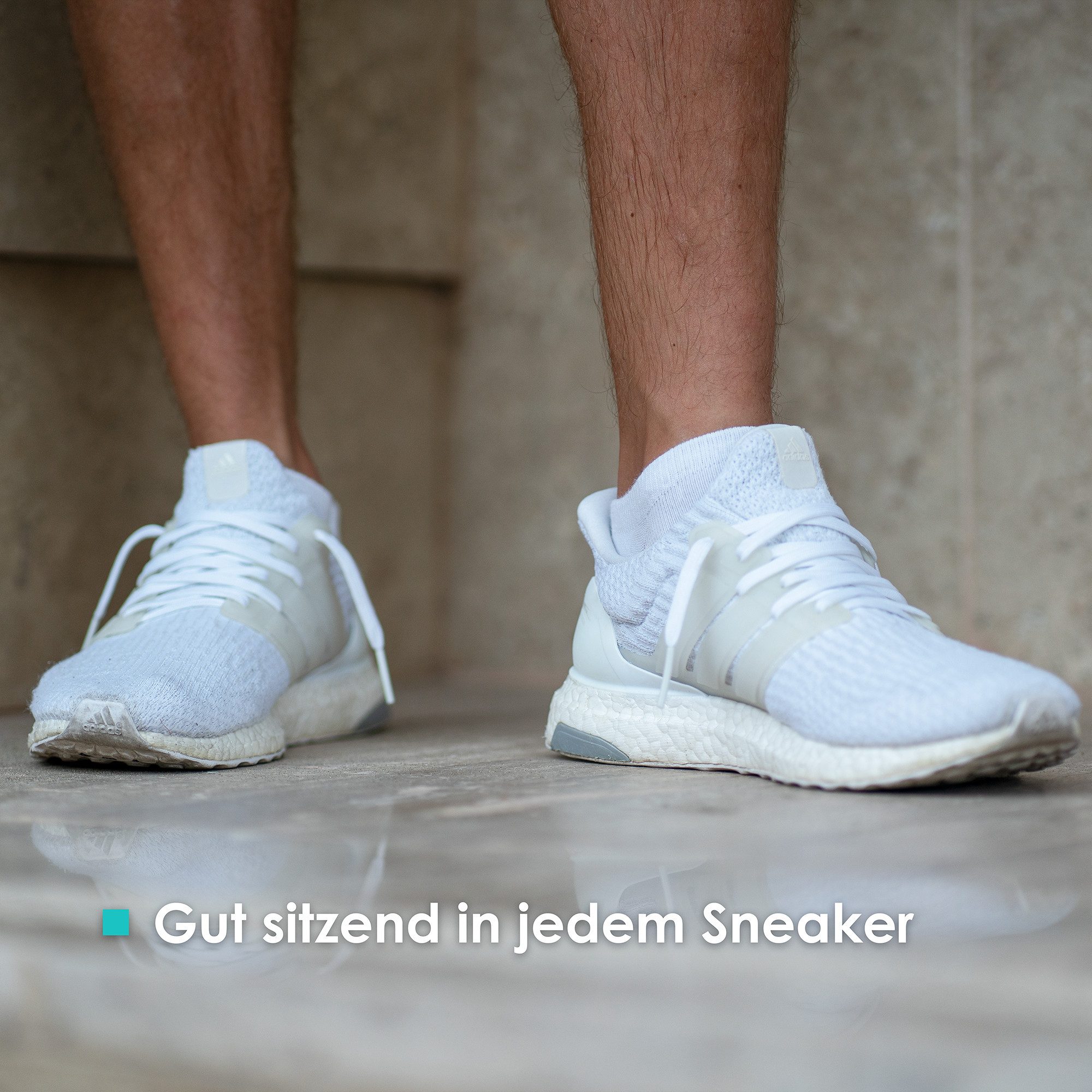 Bärenfuß Sneakersocken 8 Paar Premium Sneaker Socken Herren & Damen (ohne drückende Naht) druckfreie Spitze, druckfreier Bund, optimaler Halt – Bild 4 von 5