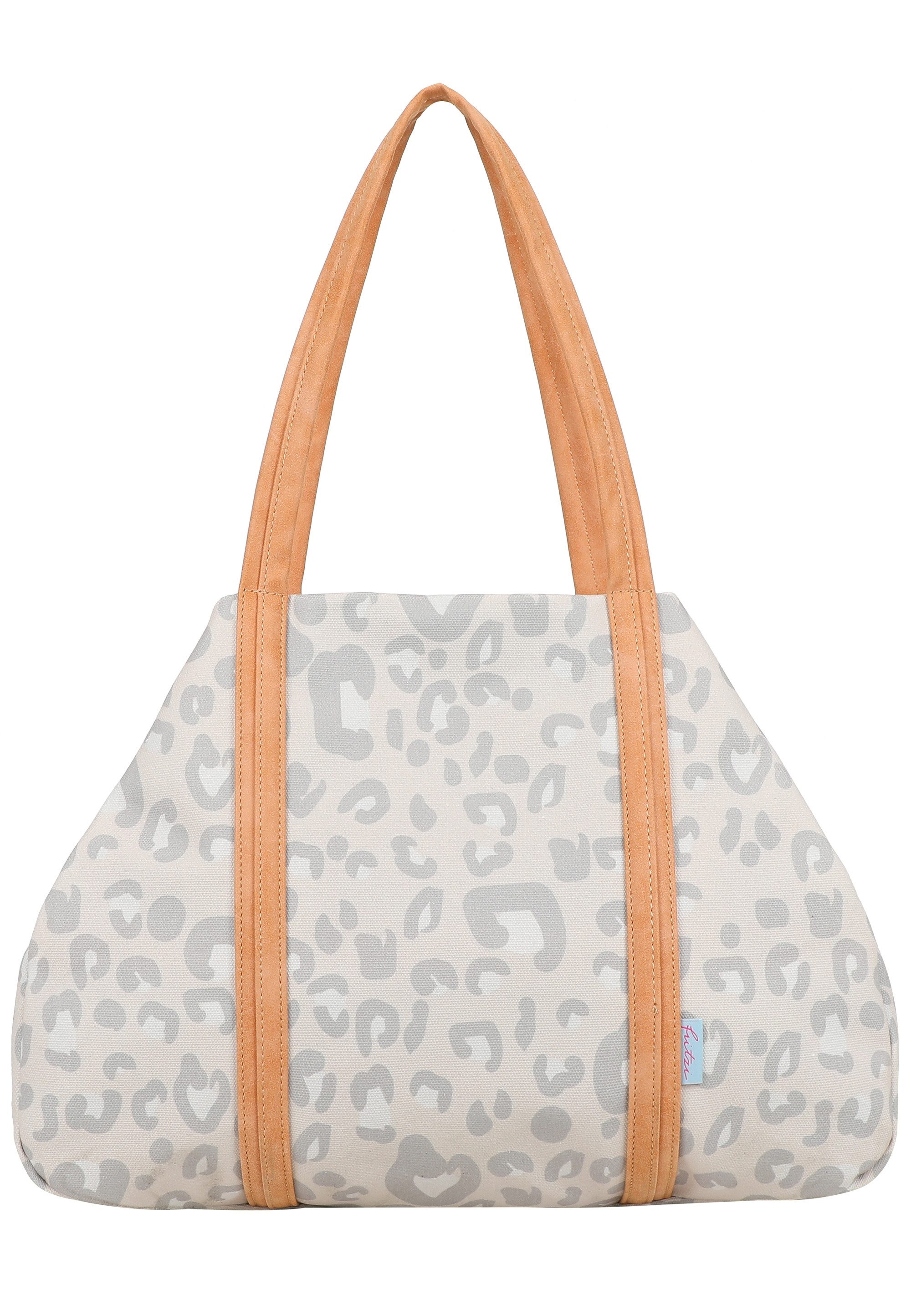 Fritzi aus Preußen Henkeltasche Simply Shopper Leo, mit tollem Leo-Print