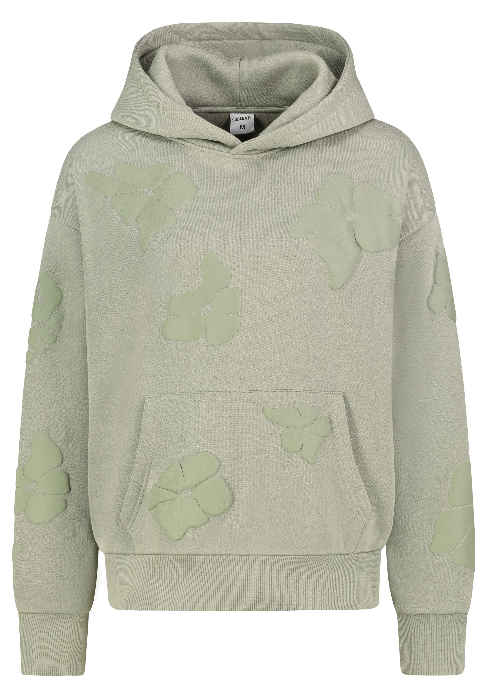 SUBLEVEL Kapuzenpullover mit 3D Print Sweater, günstig online kaufen