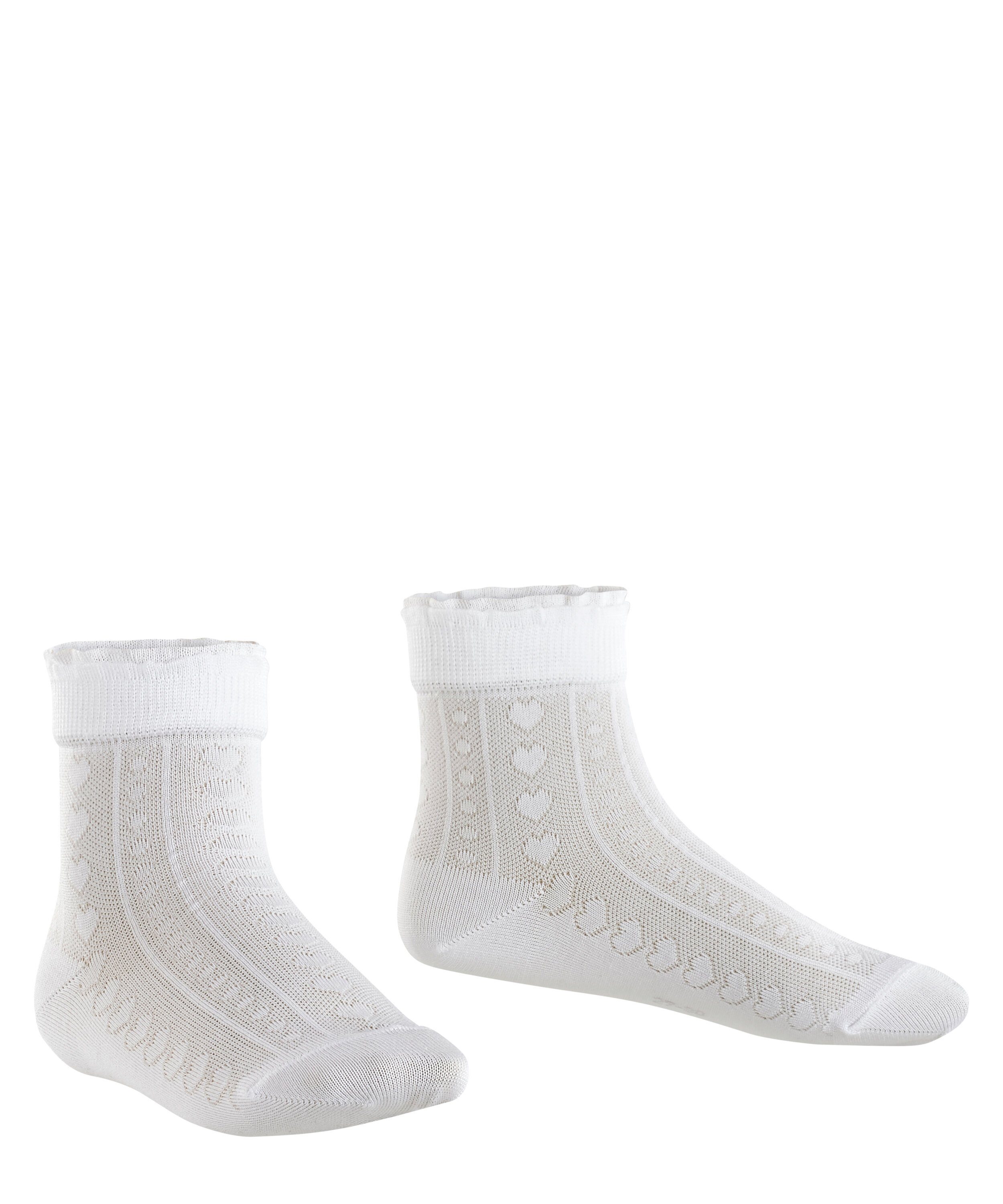 (2000) Net Socken (1-Paar) white Romantic FALKE