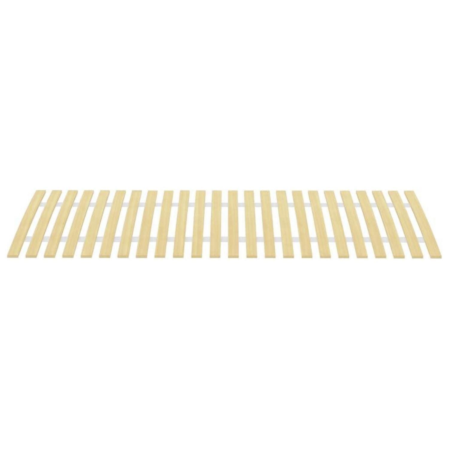 Matratzenschoner Lattenrost 70x200cm 24 Latten Holz Pappel LuxusKollektion