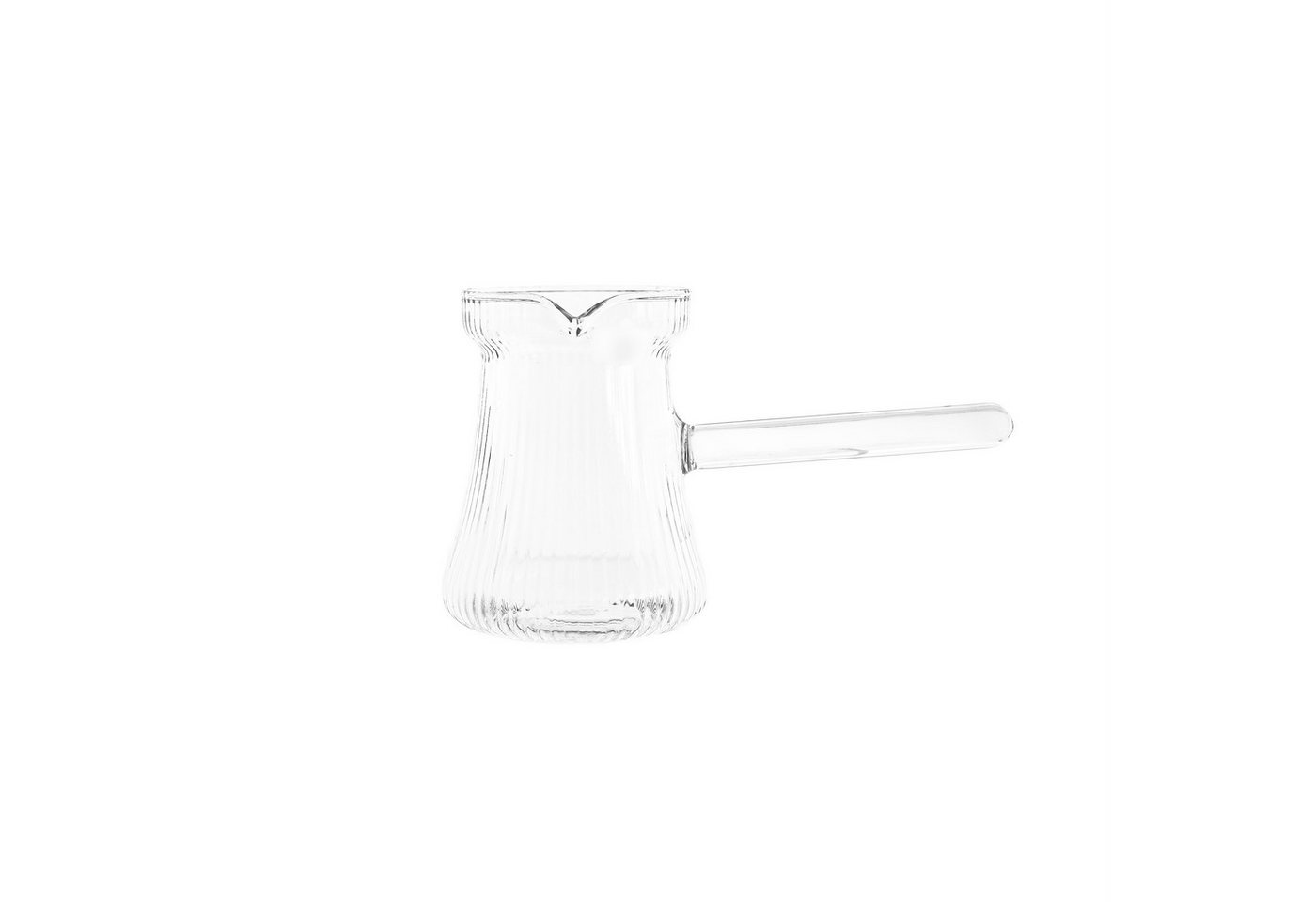 Almina Kaffeekanne Luana El Chico, 0,4 l, (1-St), aus Glas für türkischen Kaffee, Relief-Design