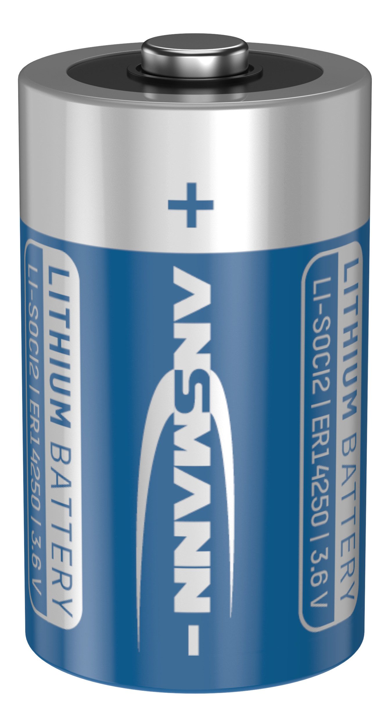 ANSMANN AG Batterie ER14250 1/2AA 3,6V 1200 mAh,Li-SOCl2 LS 14250 ER3S Batterie
