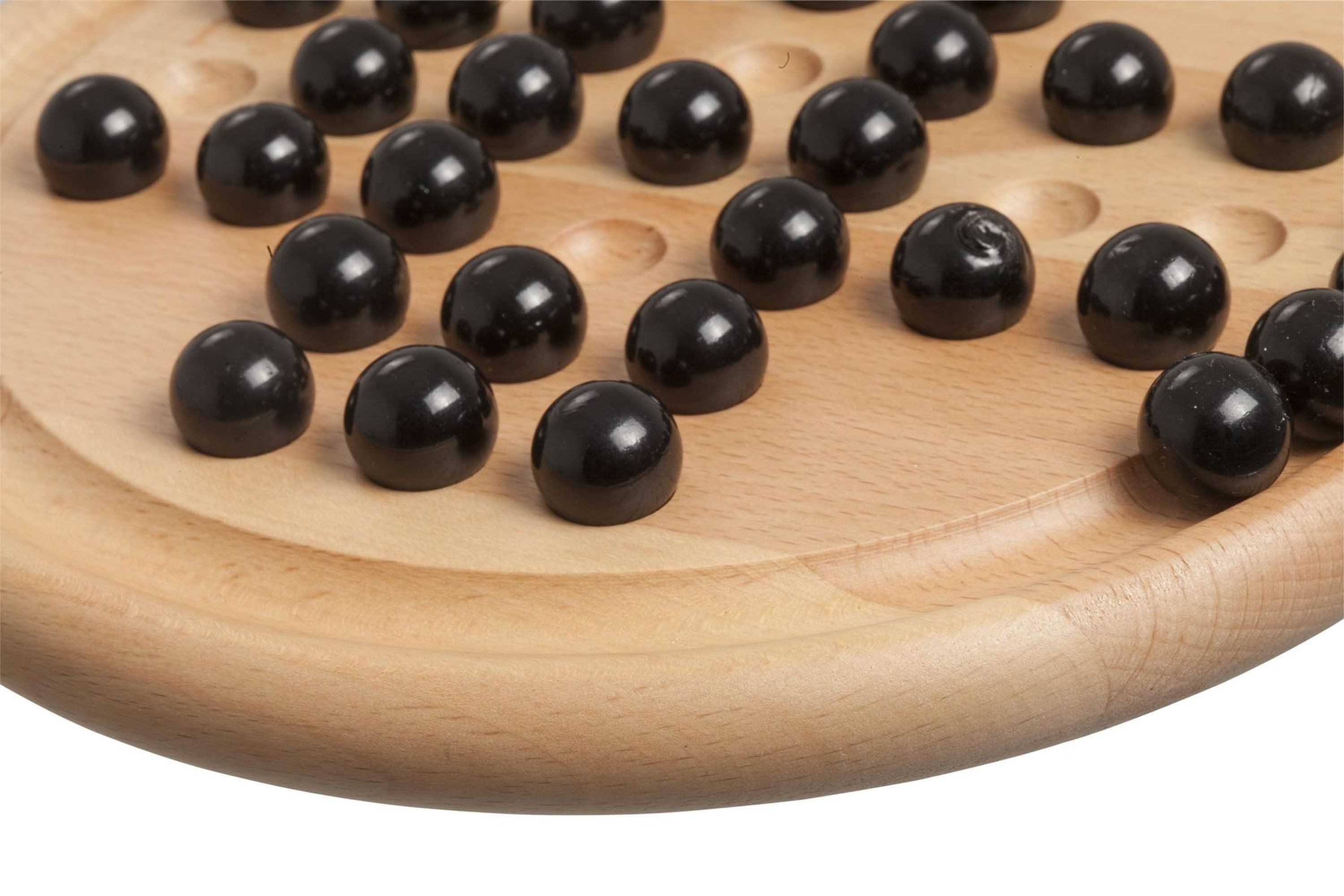 Philos Spiel Solitaire aus Holz/Glaskugeln [ 281004 ]