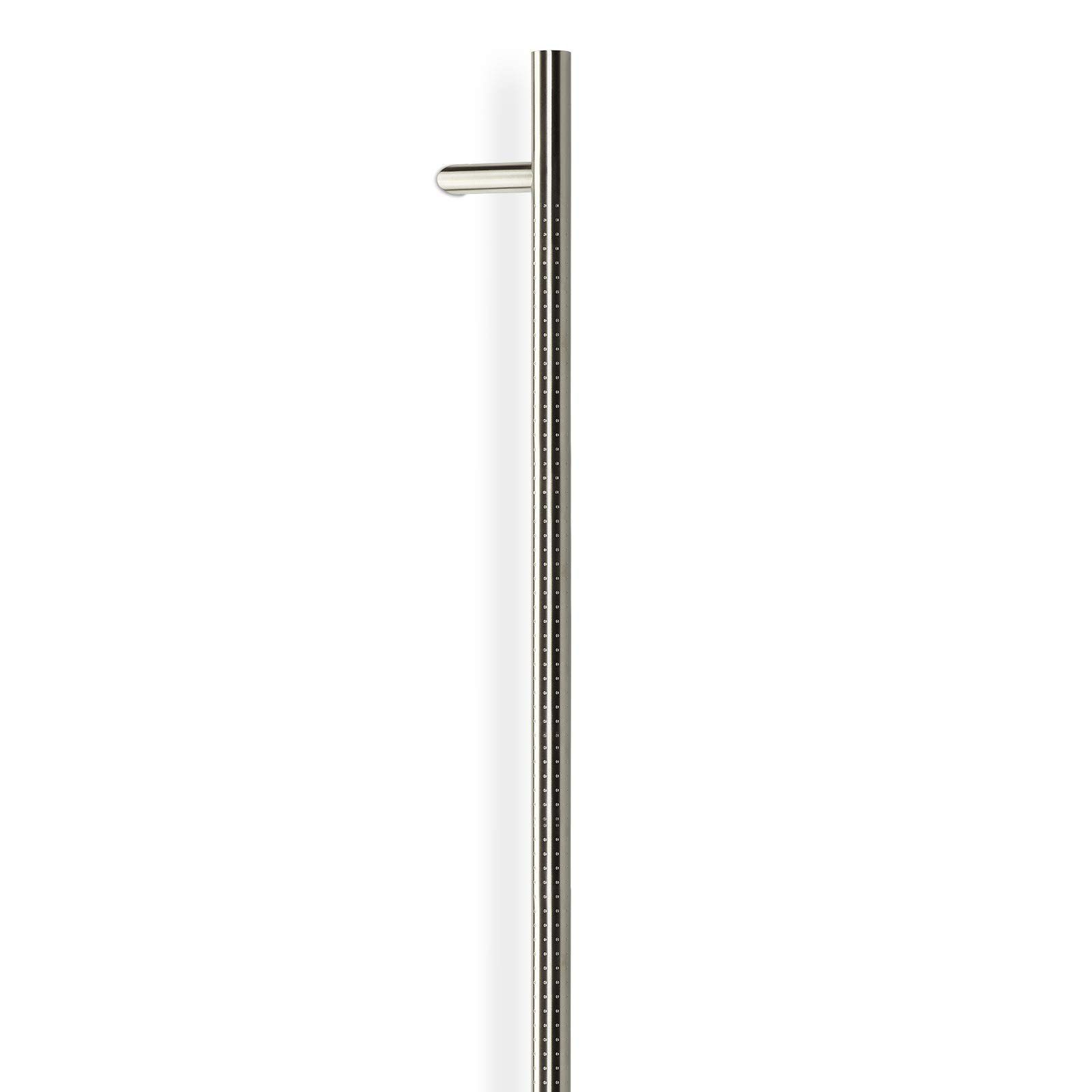Türbeschlag Stoßgriff 45° Sockel Ø 32 mm BA 300 - 1200 mm Edelstahl