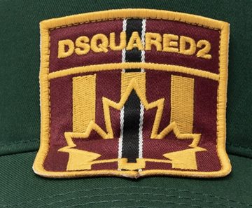Dsquared2 Baseball Cap Dsquared2 Iconic Canada Leaf Patch Logo Baseballcap Cap Kappe Basebalk