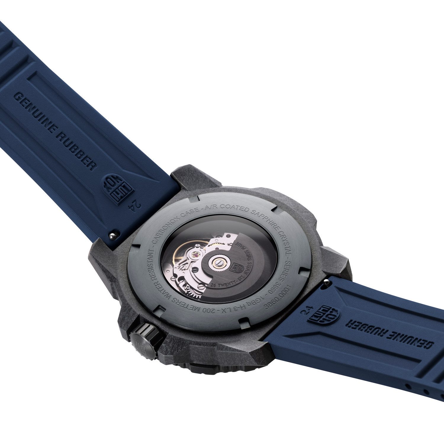 Luminox Automatikuhr XS.3863, für Herren-Taucheruhr Automatik Master Carbon Seal Blau