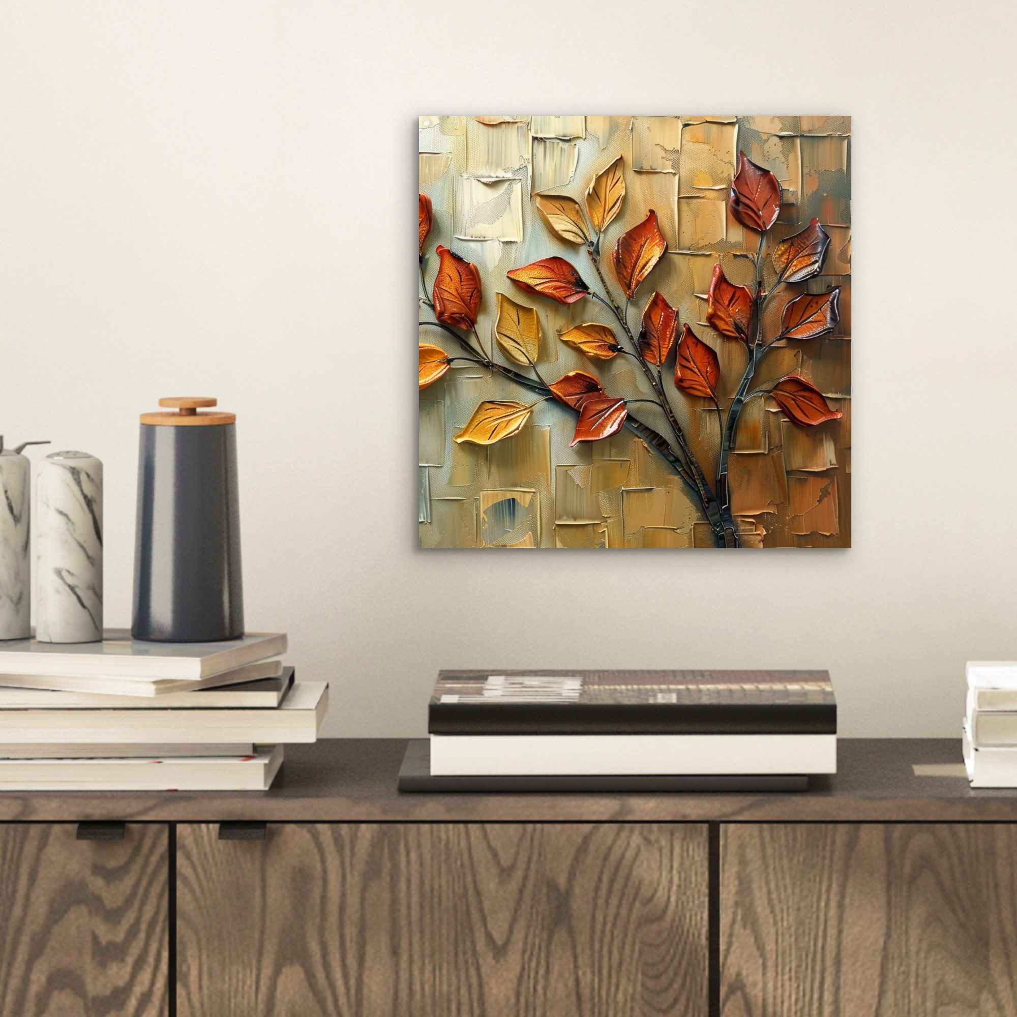 MuchoWow Metallbild Baum - Abstrakt - günstig online kaufen