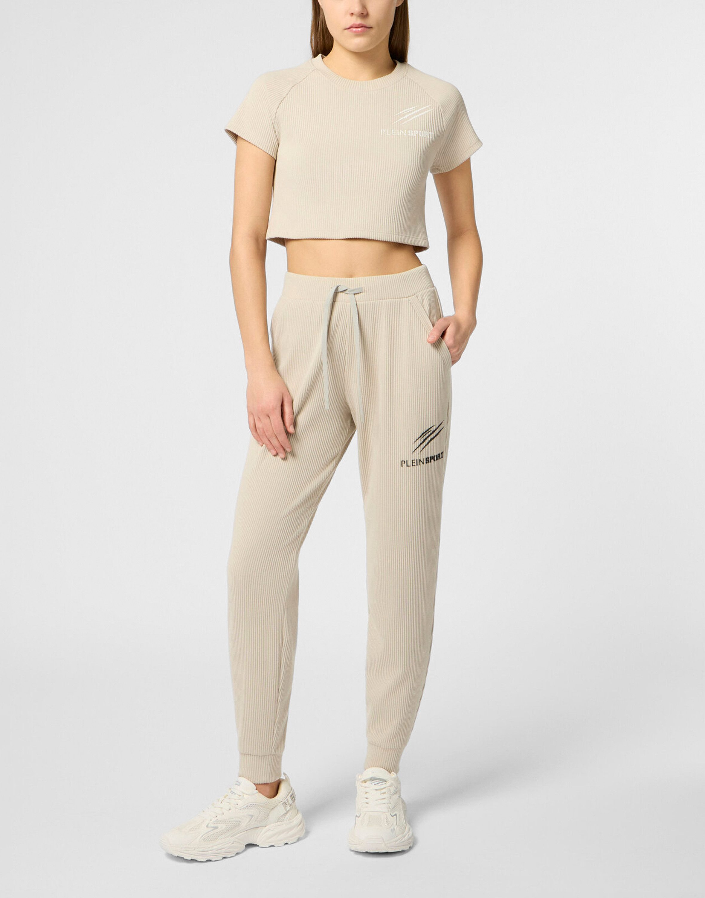 PLEIN SPORT Jogginghose Ribbed Joggers Scratch