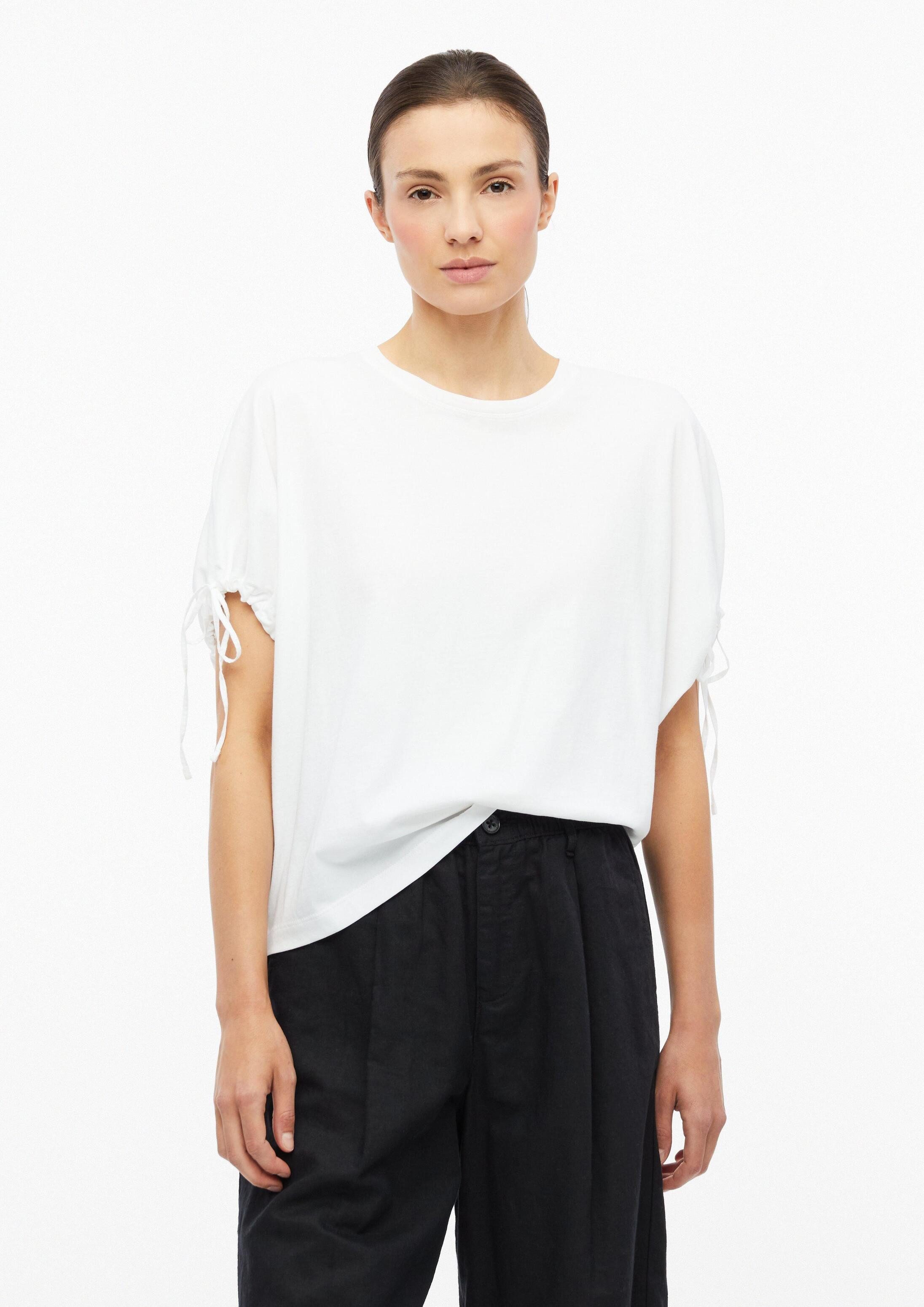 s.Oliver Kurzarmshirt T-Shirt T-Shirt im Relaxed Fit mit regulierbarem Ärmel