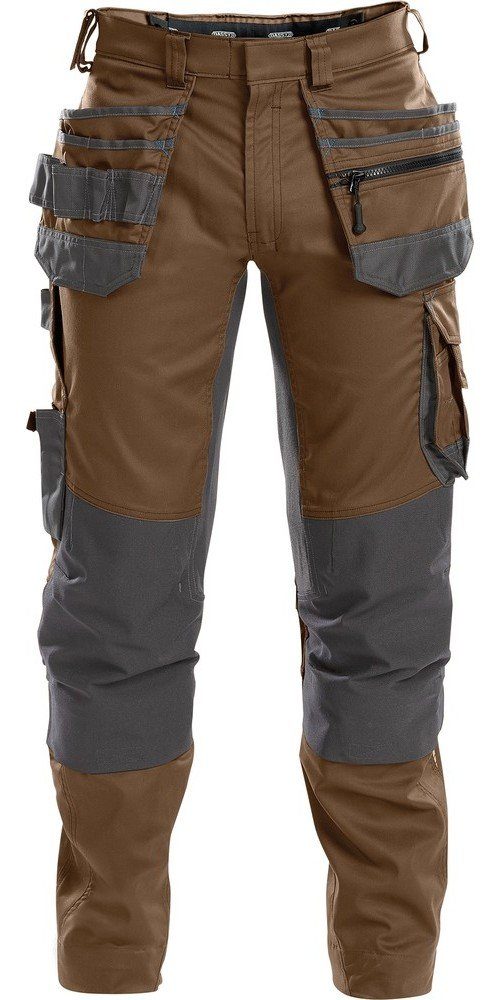 Arbeitshose Arbeitshose mit Stretch, Holstertaschen und Kniepolstertaschen FLUX