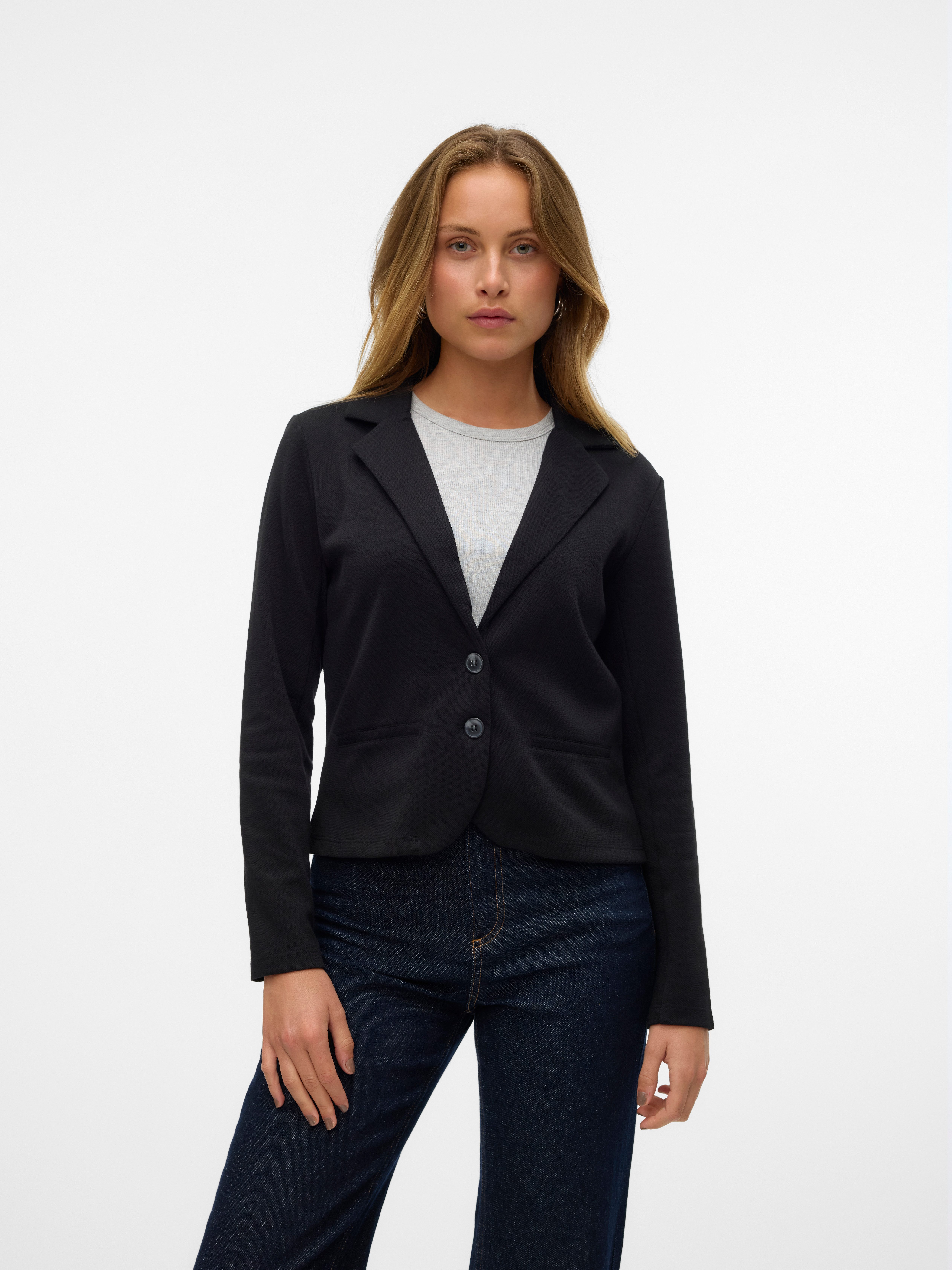 Vero Moda Jerseyblazer VMEMMA LS BLAZER JRS NOOS Einreiher günstig online kaufen