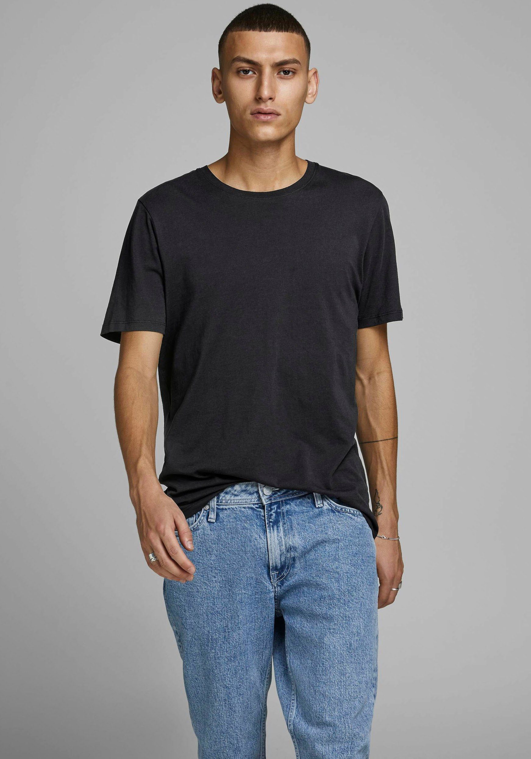 Rundhalsshirt JJEORGANIC BASIC TEE SS O-NECK NOOS
