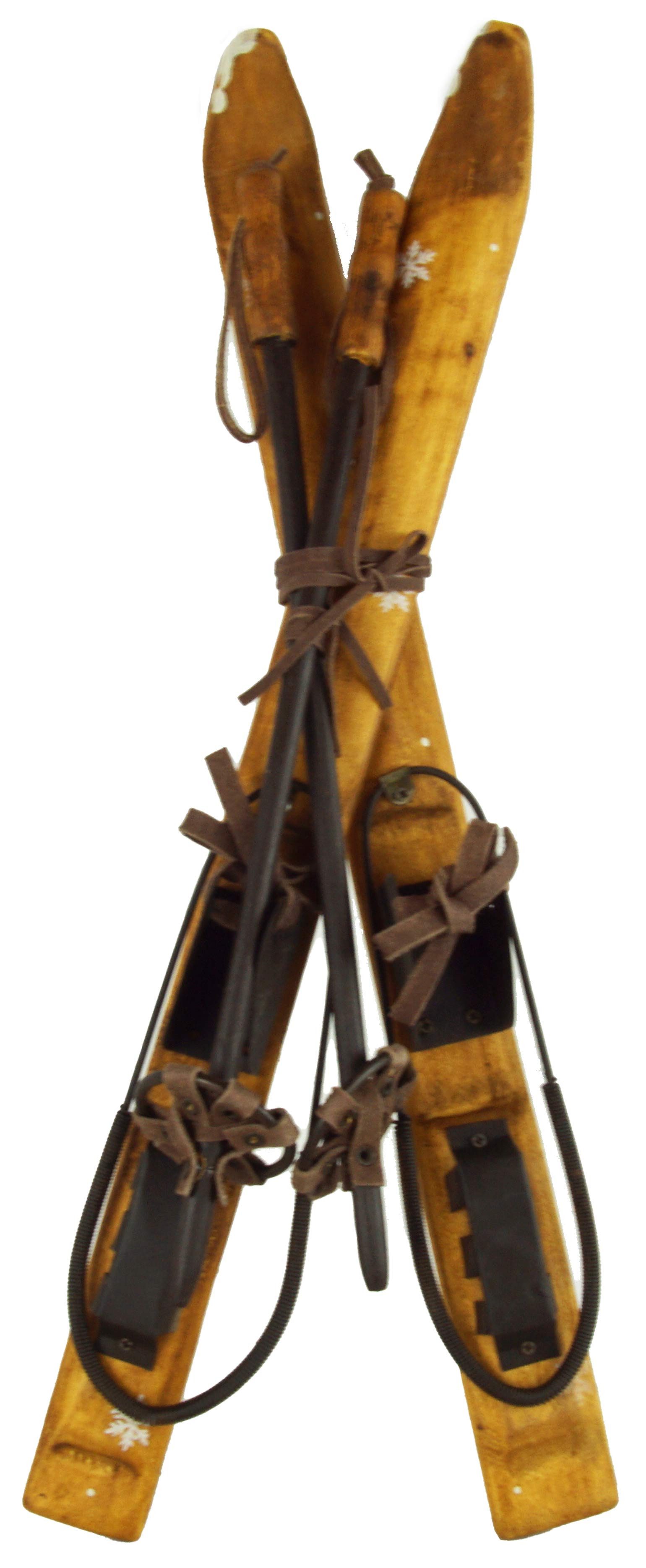 Christmas Paradise Weihnachtsfigur Holzski mit Stöcken, günstig online kaufen