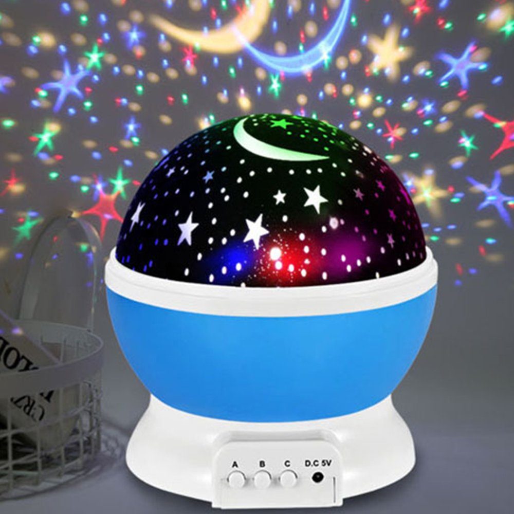 GelldG Projektionslampe »Sternenhimmel Projektor, LED Nachtlicht Kinder  Baby, Galaxy Projektor«