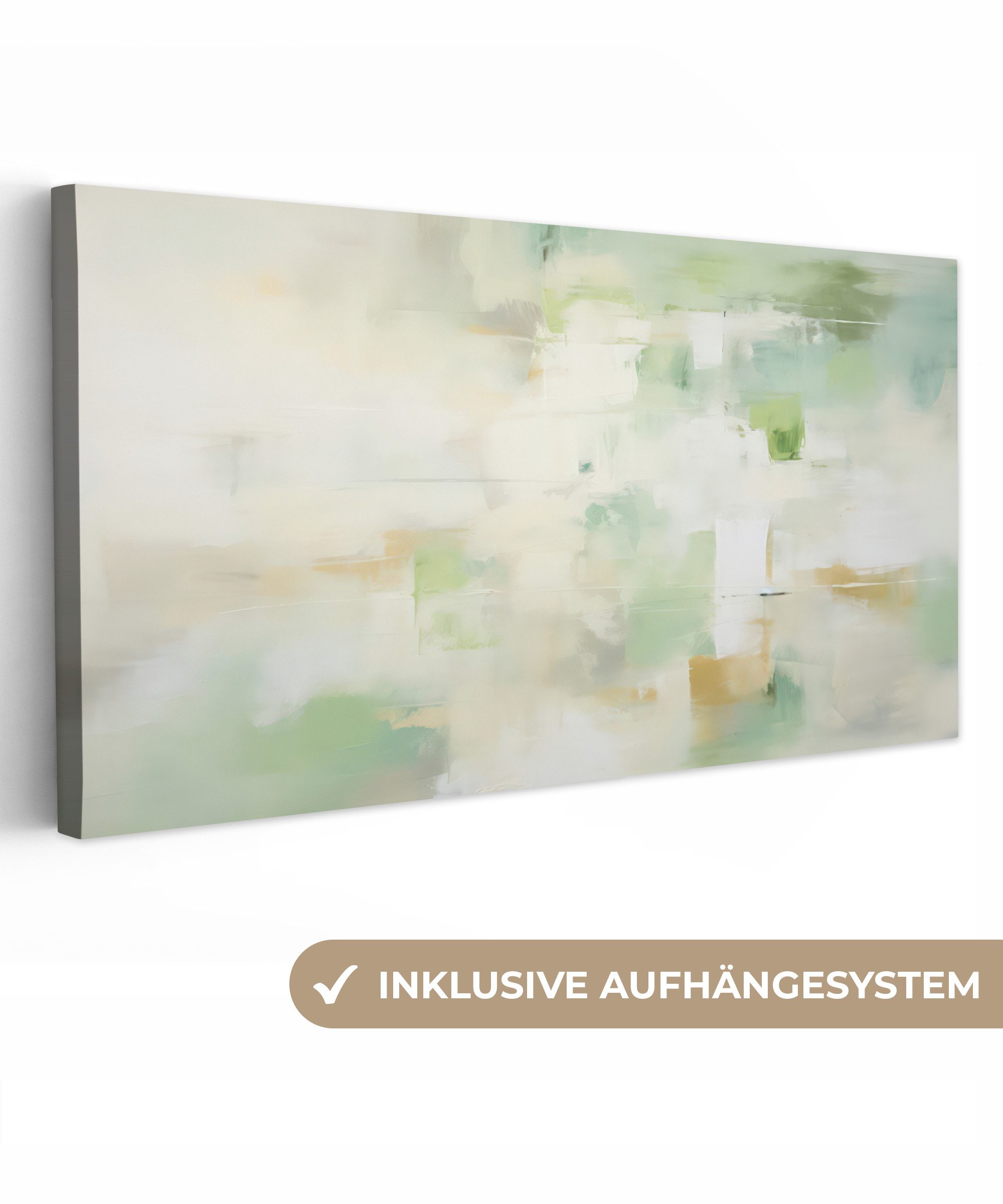 OneMillionCanvasses® Leinwandbild Panorama Abstrakt - Kunst günstig online kaufen