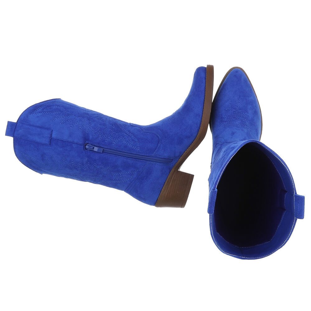 Ital-Design Stylische Damen-Stiefel mit Kunstvollen Details für Herbst West günstig online kaufen