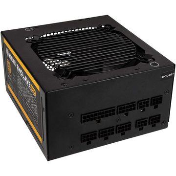 Kolink Enclave 80 PLUS Gold PSU, modular - 600 Watt PC-Netzteil (ATX-Formfaktor, Computer Netzteil, PC-Kühler, schwarz)
