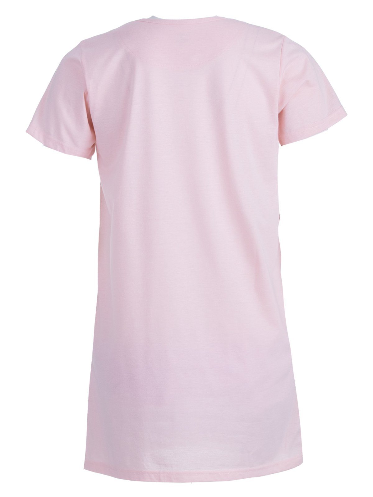- Kurzarm Nachthemd rosa Nachthemd zeitlos NAP