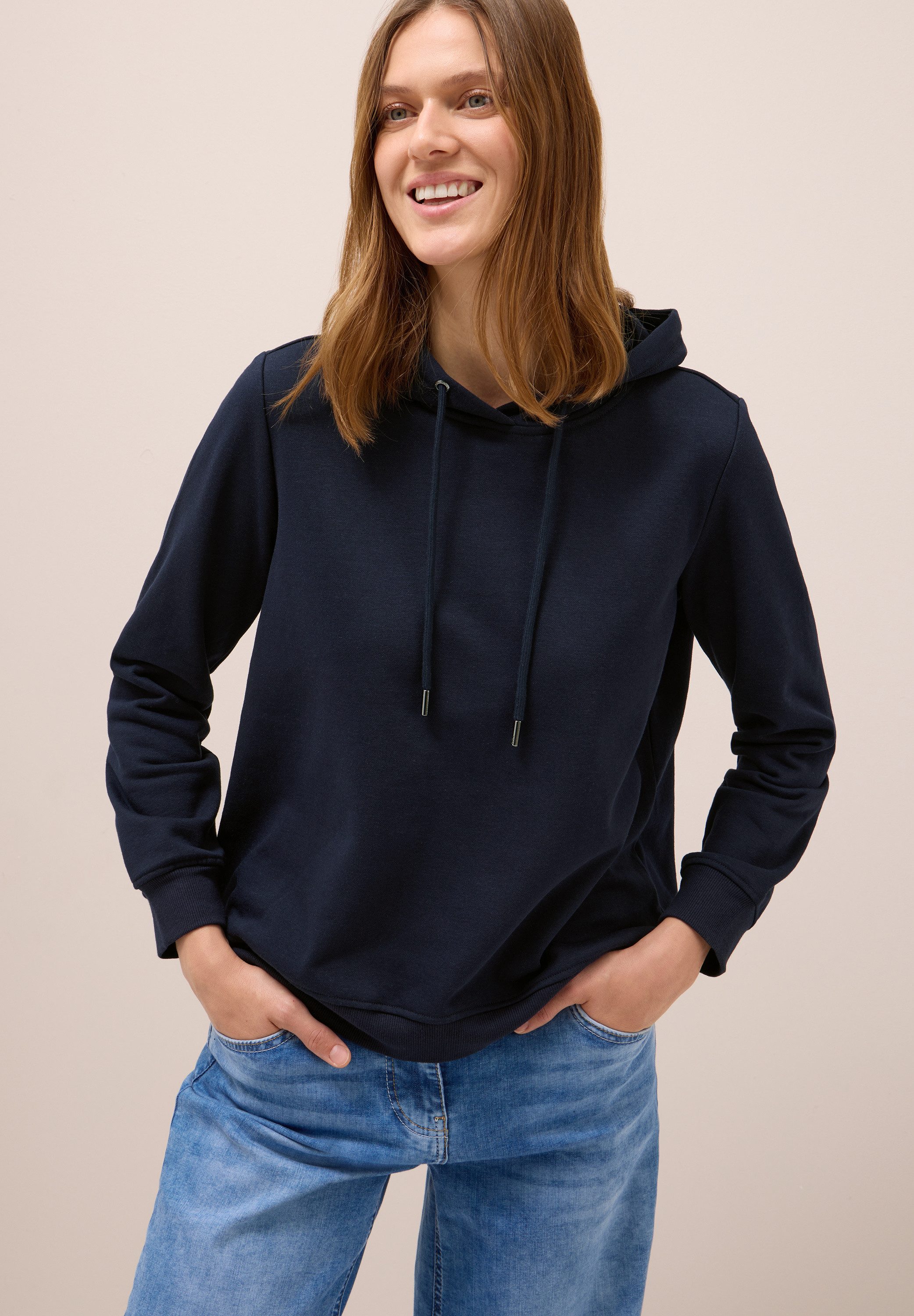 CECIL Hoodie in weicher Sweatqualität