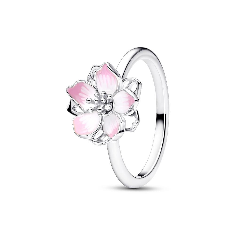 Pandora Fingerring PANDORA Moments Kirschblüte Ring für Damen, 925er Silber
