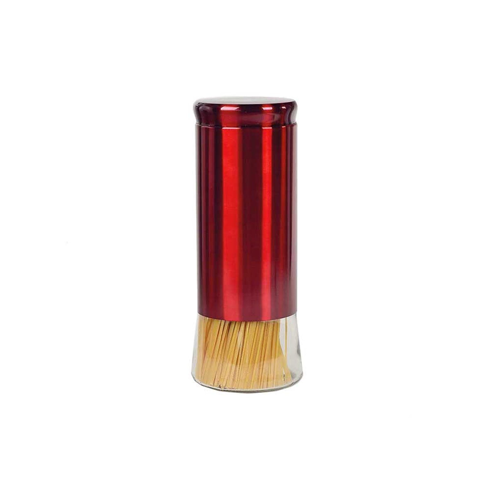 Neuetischkultur Vorratsglas Vorratsglas 1,8 Liter, Glas, (Stück, 1-tlg), für Trockenlebensmittel Rot