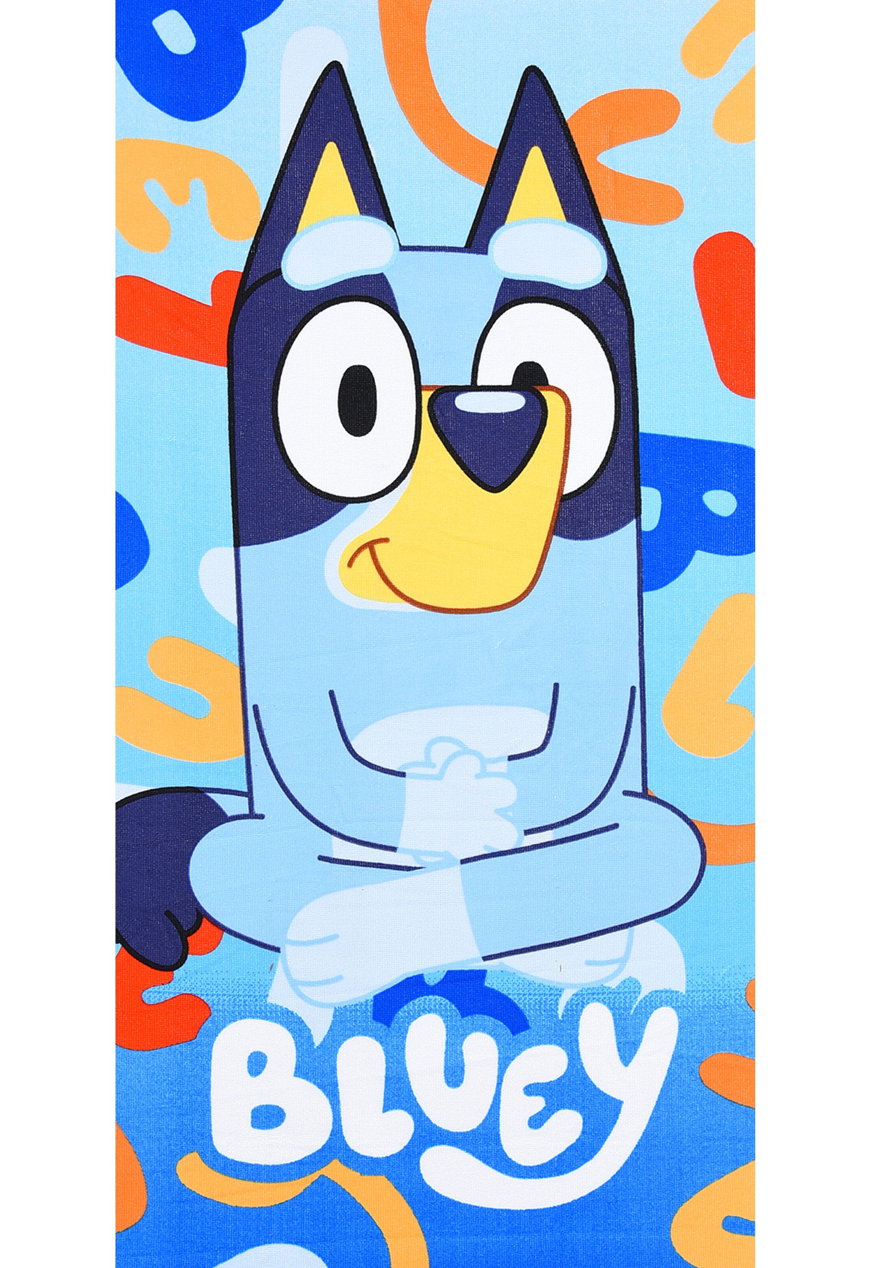 Bluey Handtuch Badetuch Strandtuch für Mädchen günstig online kaufen
