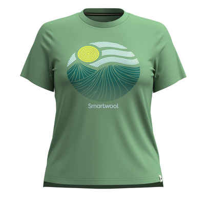 Smartwool Kurzarmshirt Smartwool W Horizon View Graphic Short Sleeve Tee