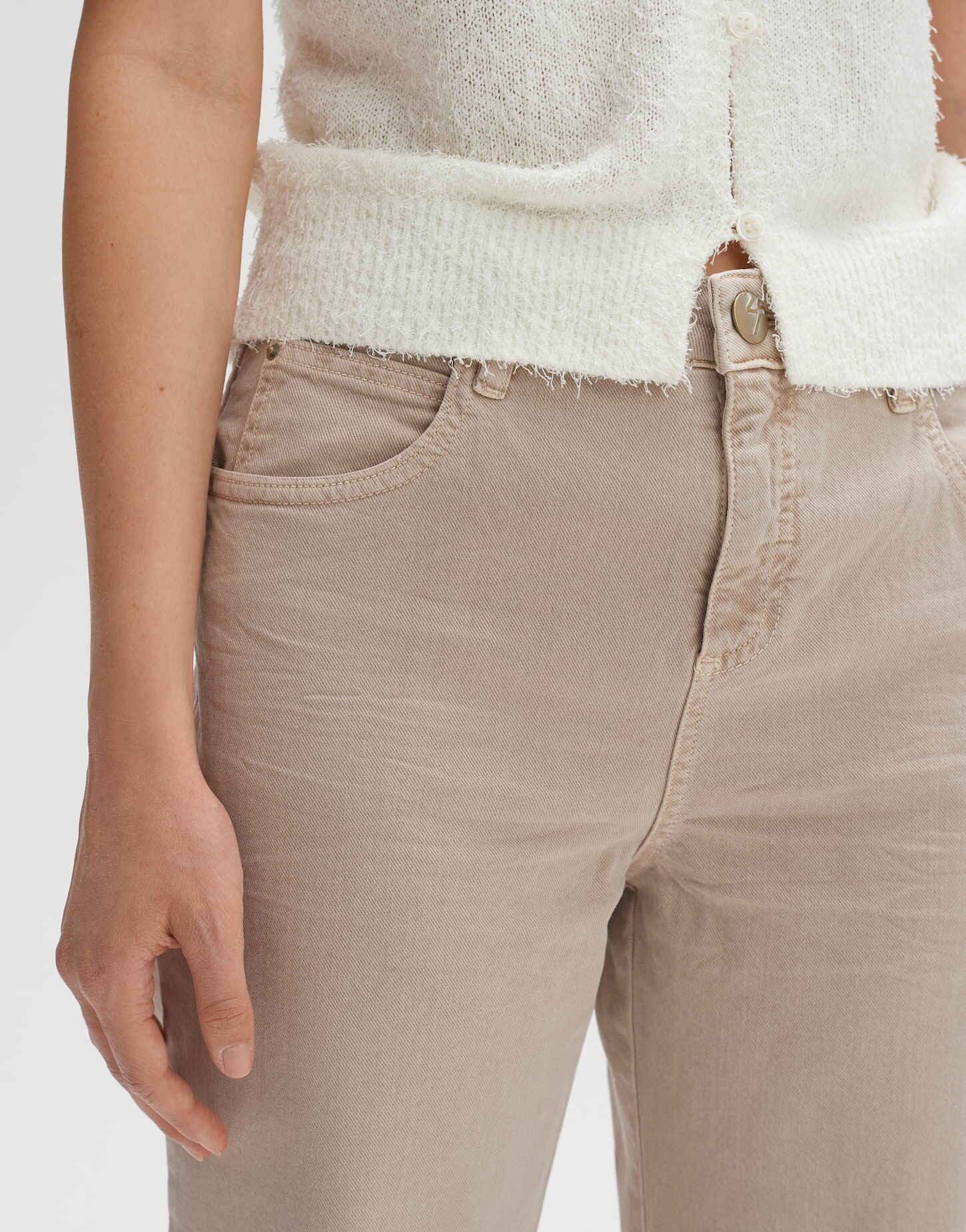 OPUS Boyfriend-Jeans Lani used color