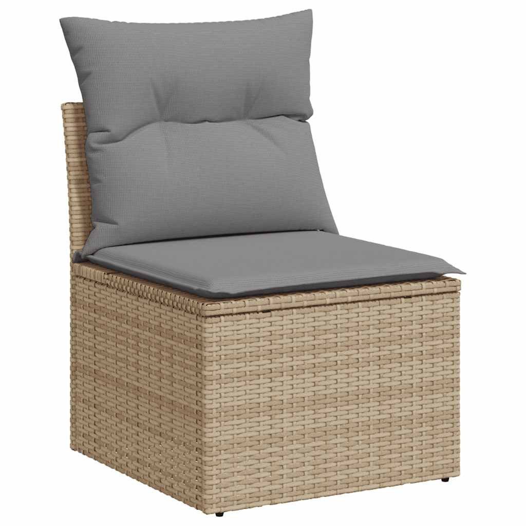 vidaXL Gartenlounge-Set 4-tlg. Garten-Sofagarnitur mit Kissen günstig online kaufen
