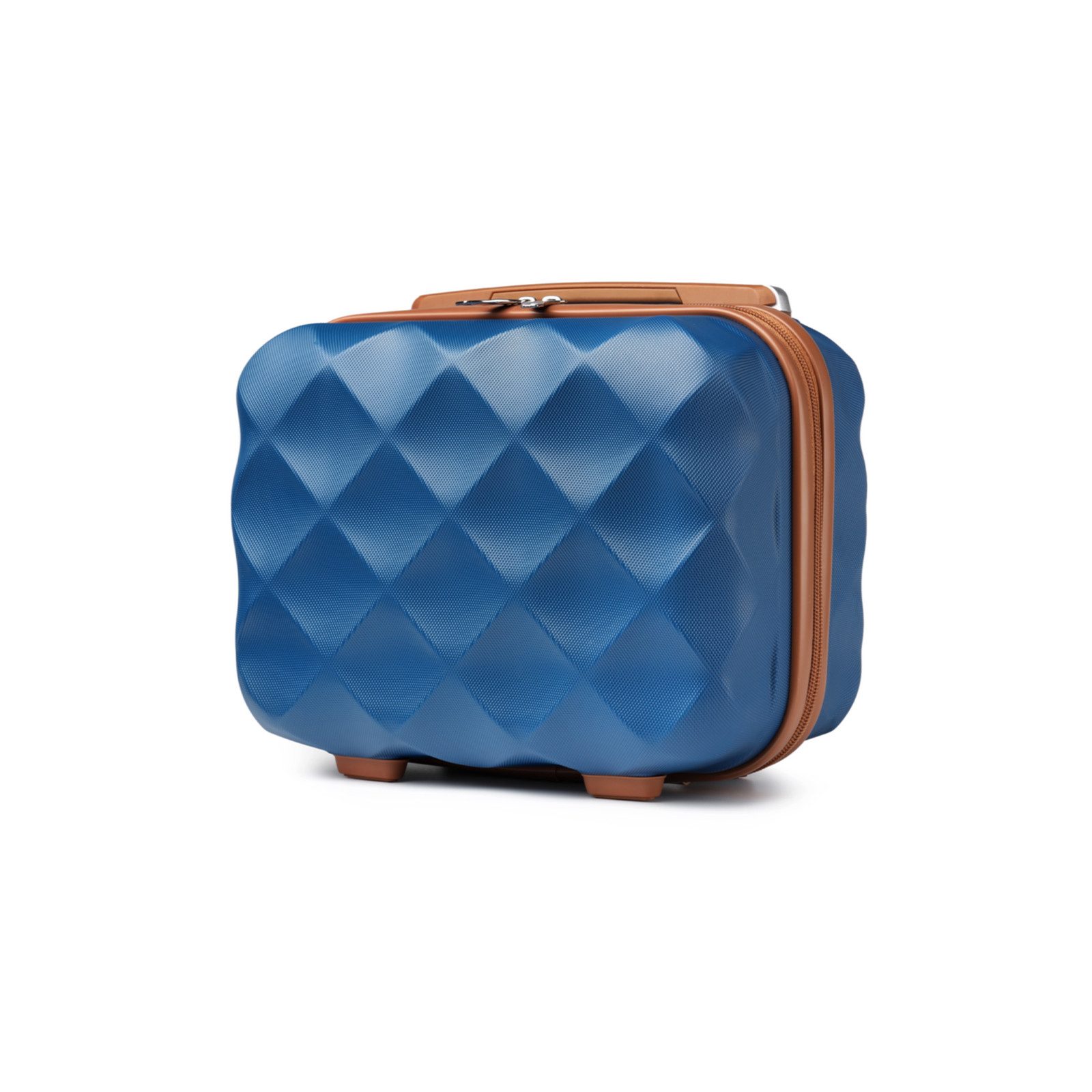 Koffer ABS+PC Trolley mit TSA-Schloss, Ideal als Reisekoffer, Rollkoffer