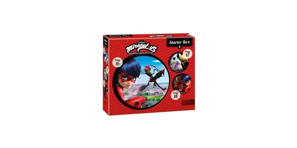 Hörspiel-CD Miraculous Starter-Box 6 (F.16-18)